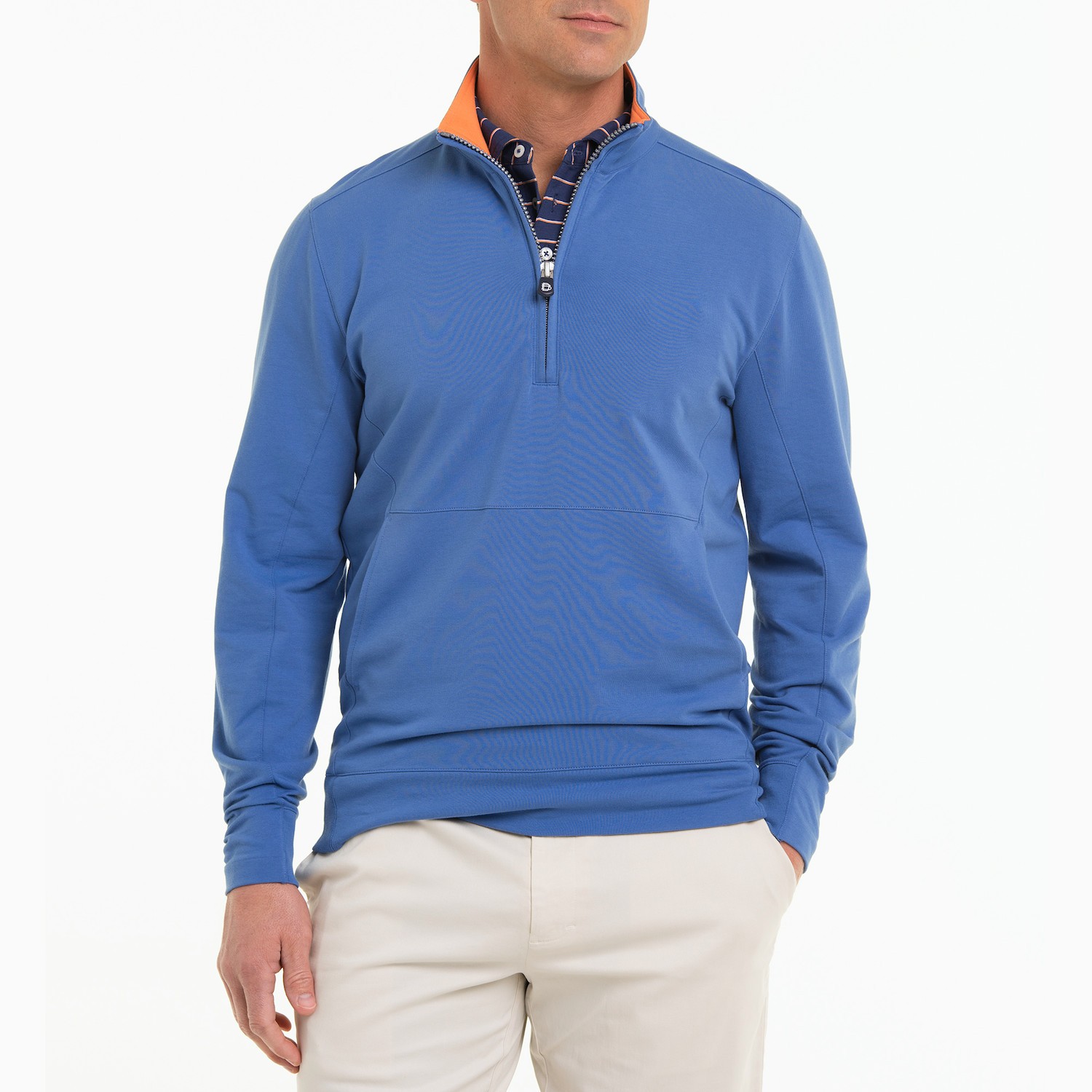 Picture of B. Draddy Men's Russel Quarter-Zip Pullover Sweatshirt