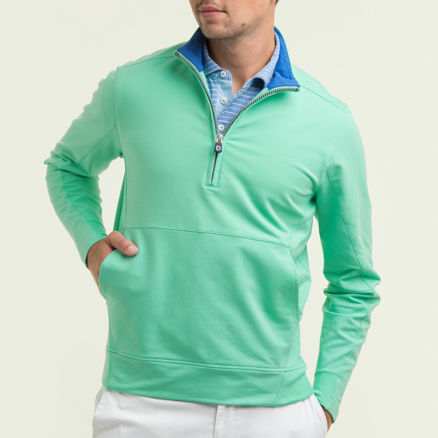 Picture of B. Draddy Men's Russel Quarter-Zip Pullover Sweatshirt