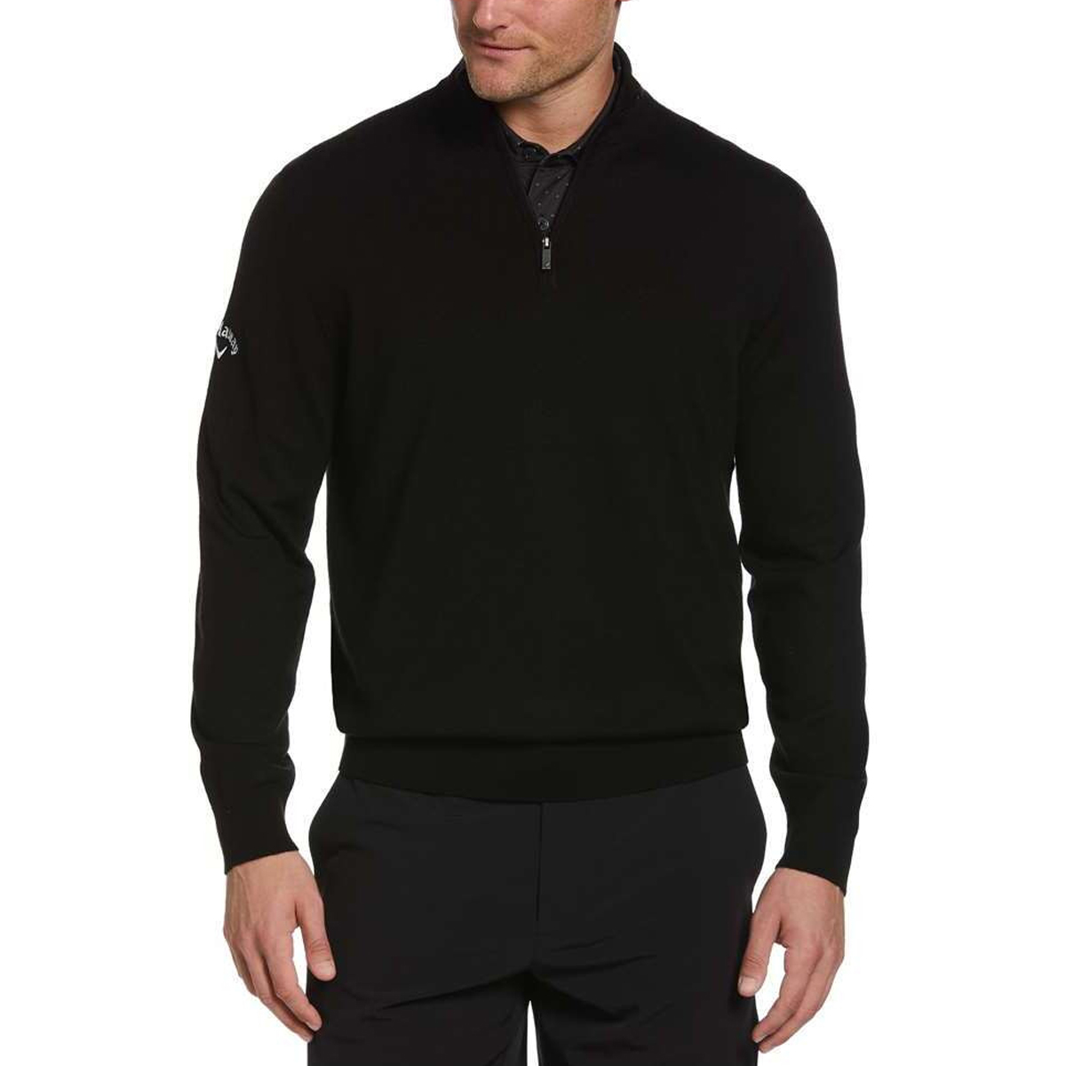 Picture of Callaway Men's Quater-Zip Merino Sweater