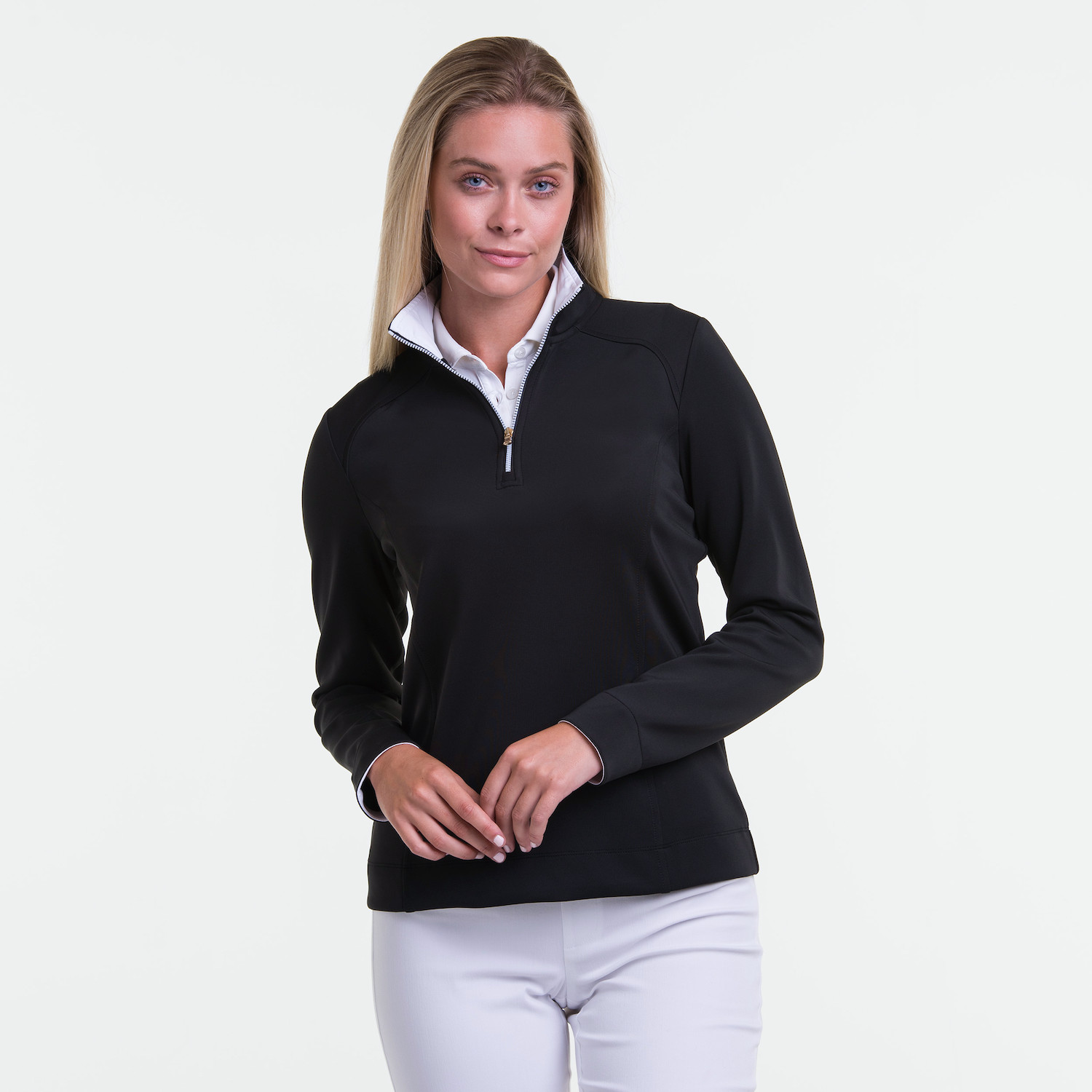 Picture of Fairway & Greene Women's Wells Quarter Zip Pullover Shirt