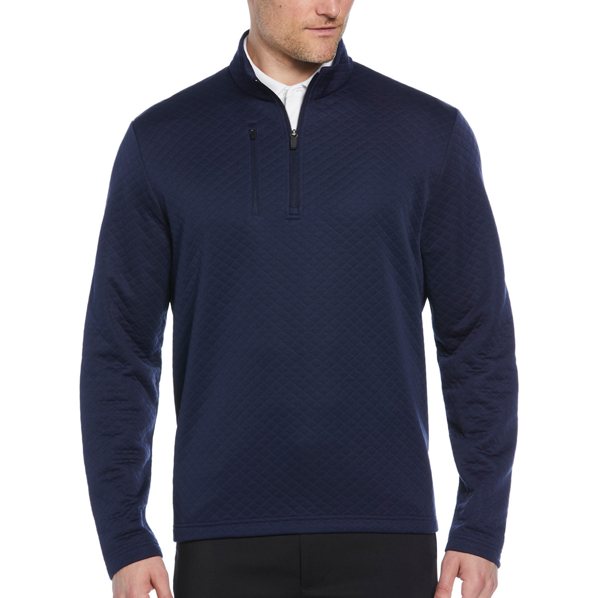 Picture of Callaway Men's Quater-Zip Diamond Quilted Fleece