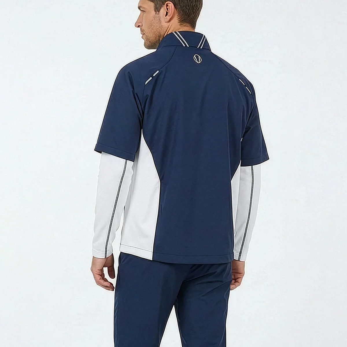 Picture of Sunice Men's Zephal Elite Waterproof Short Sleeve Pullover (Sullivan)