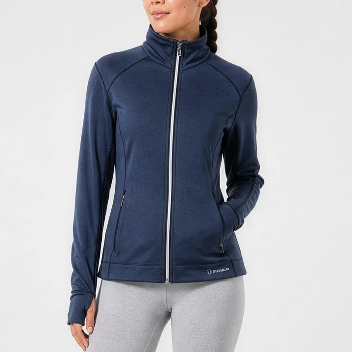 Picture of Sunice Women's Elena Lightweight Thermal Stretch Full-Zip Jacket