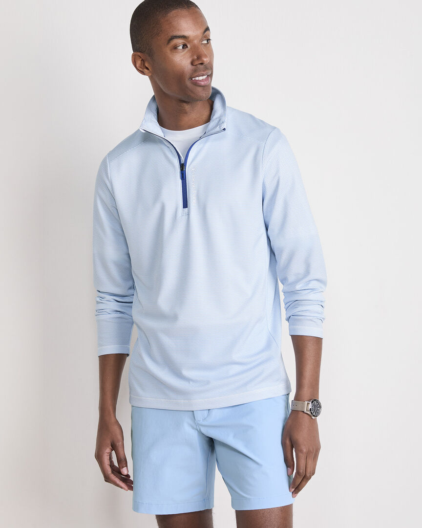 Picture of Vineyard Vines Men's Blank Sankaty Quarter-Zip