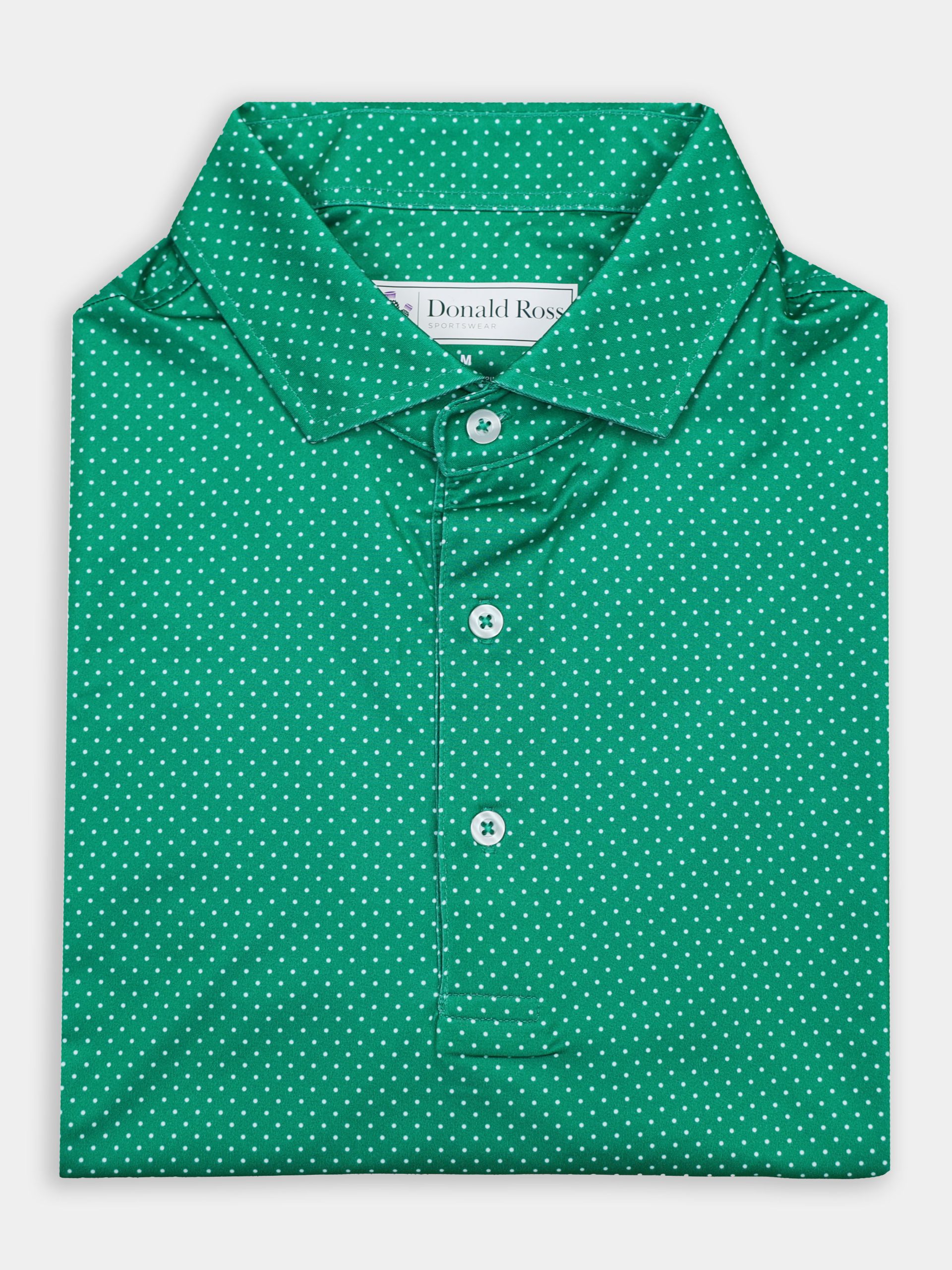 Picture of Donald Ross Rob Polka Dot Classic Polo