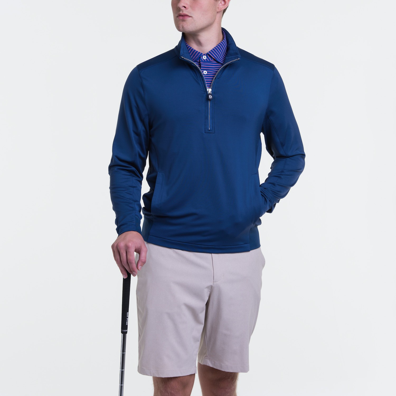 Picture of B. Draddy Men's Blair Half-Zip Pullover Shirt