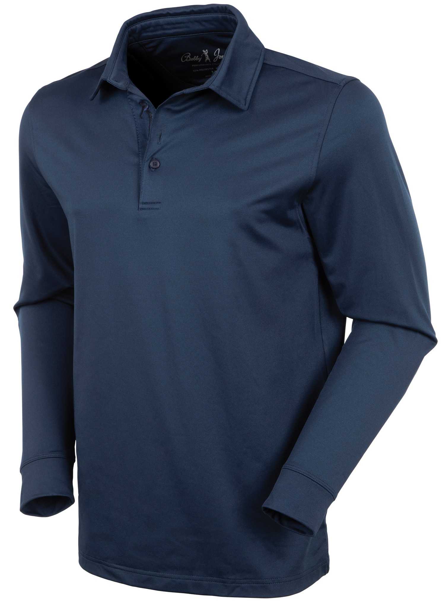 Picture of Bobby Jones Men's Gamer Long-Sleeve Jersey Polo Shirt