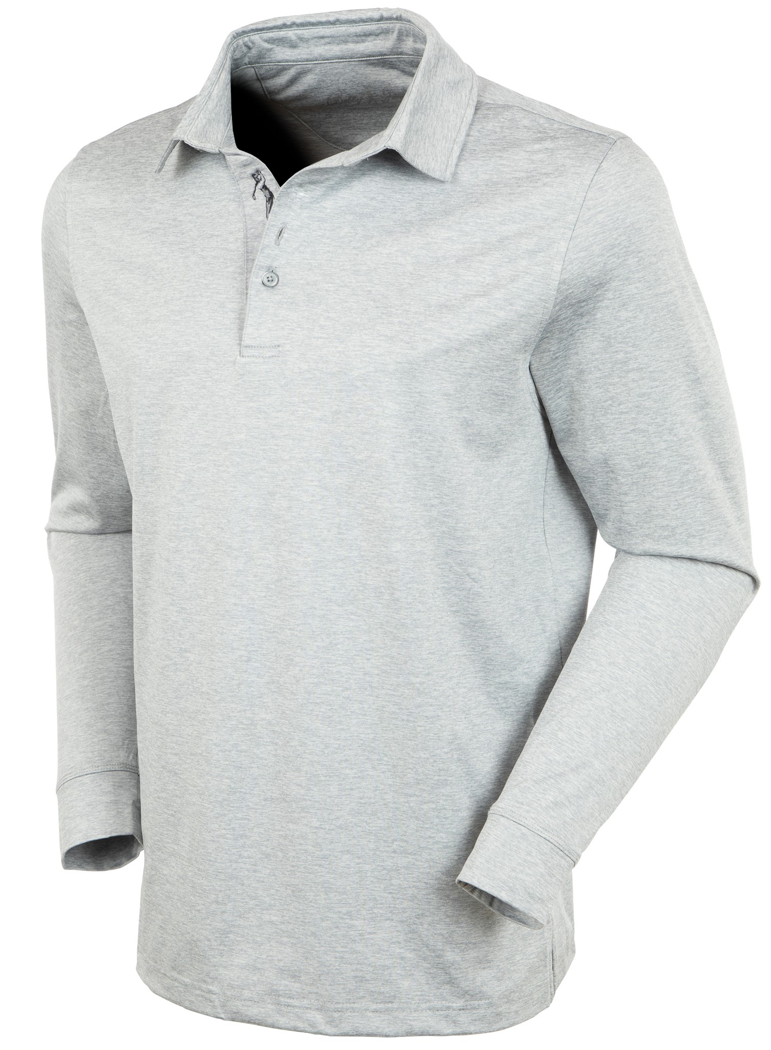 Picture of Bobby Jones Men's Gamer Long-Sleeve Jersey Polo Shirt