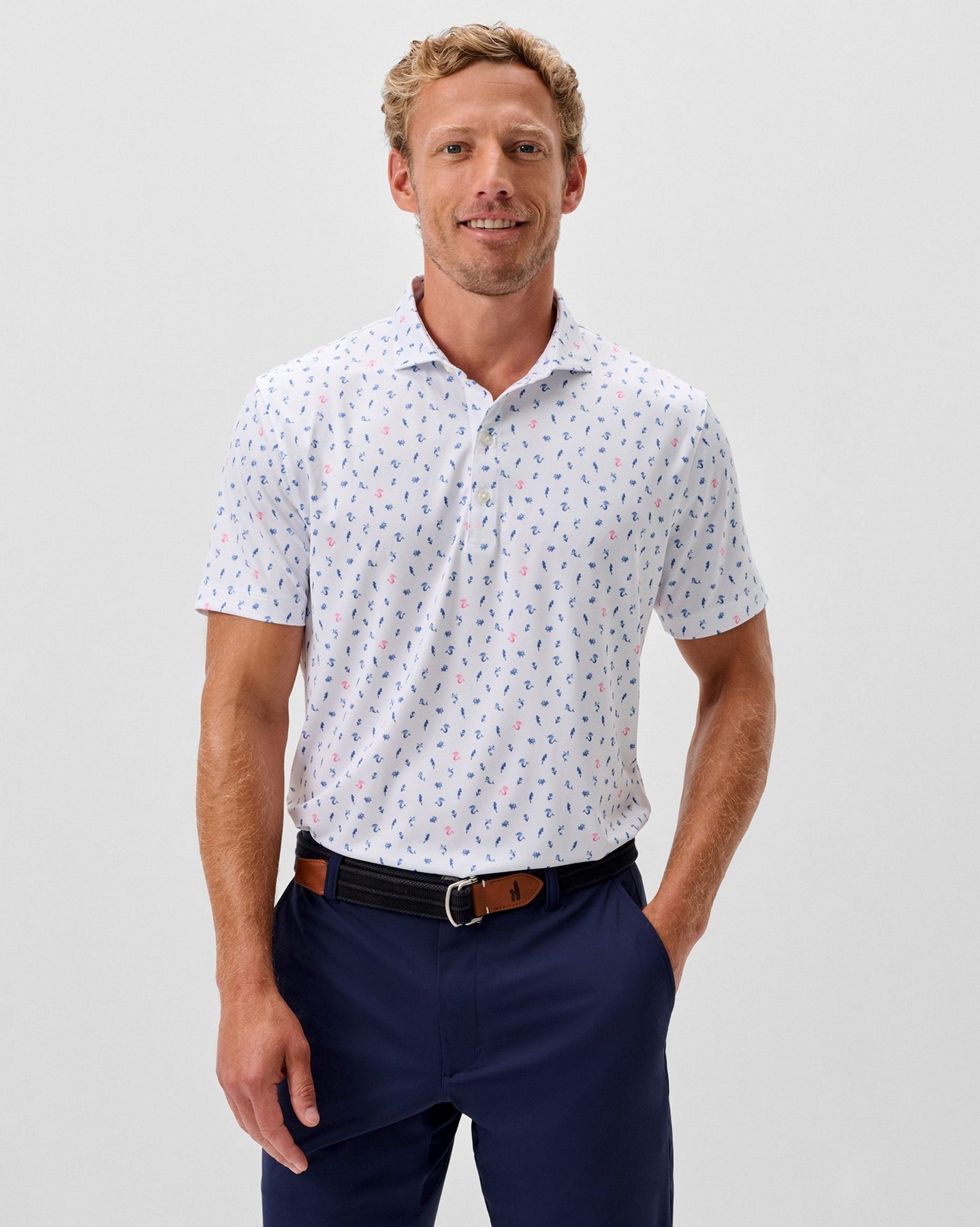 Picture of Johnnie-O Men's Tidebreaker Performance Jersey Polo