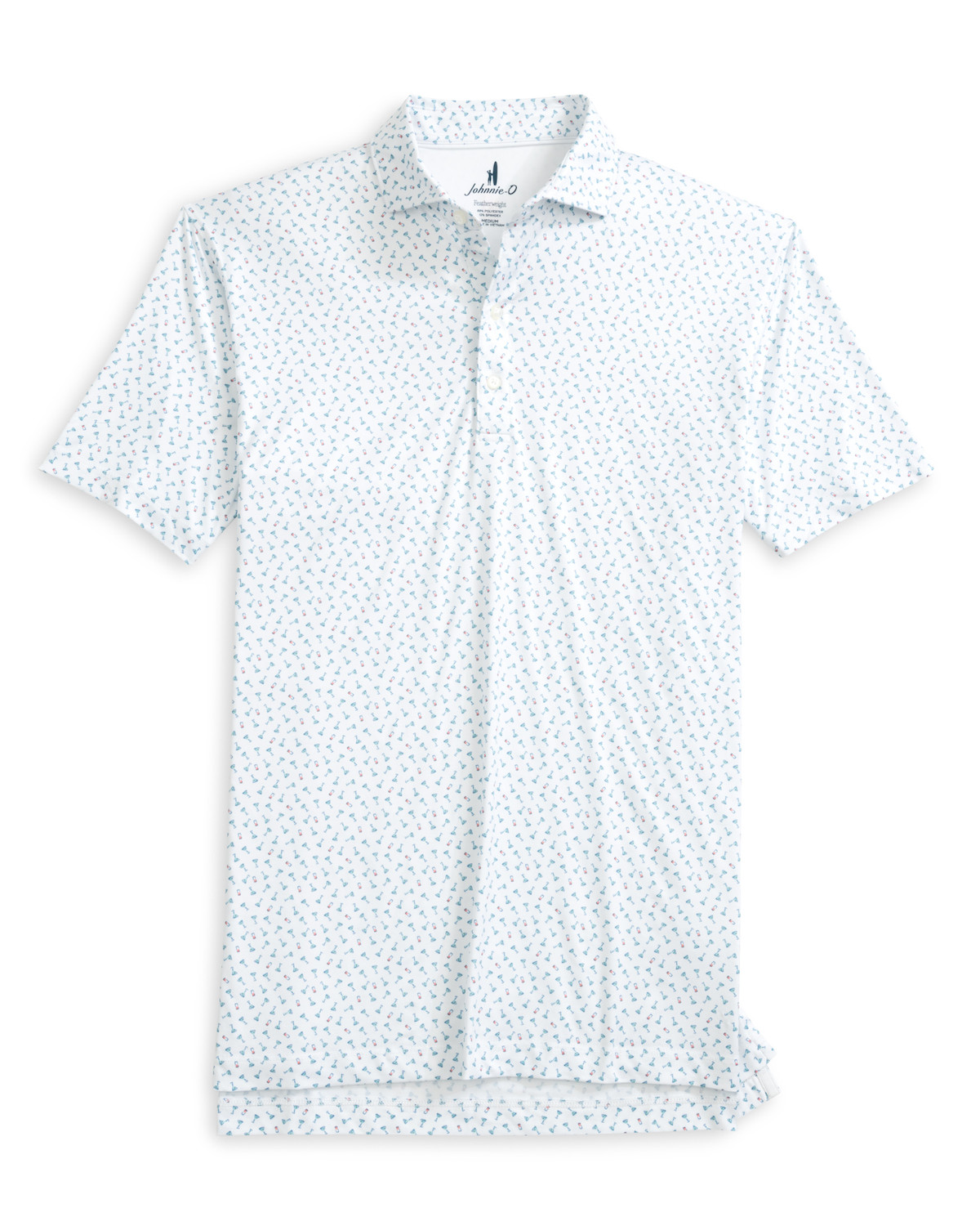 Picture of Johnnie-O Men's Tini Dancer Printed Performance Polo