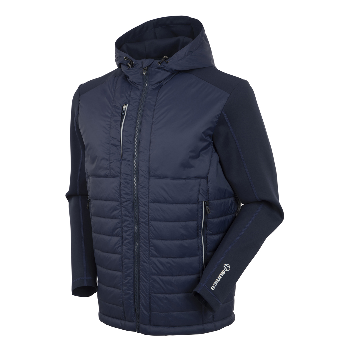 Picture of Sunice Men's Hamilton Thermal Hybrid Hooded Jacket