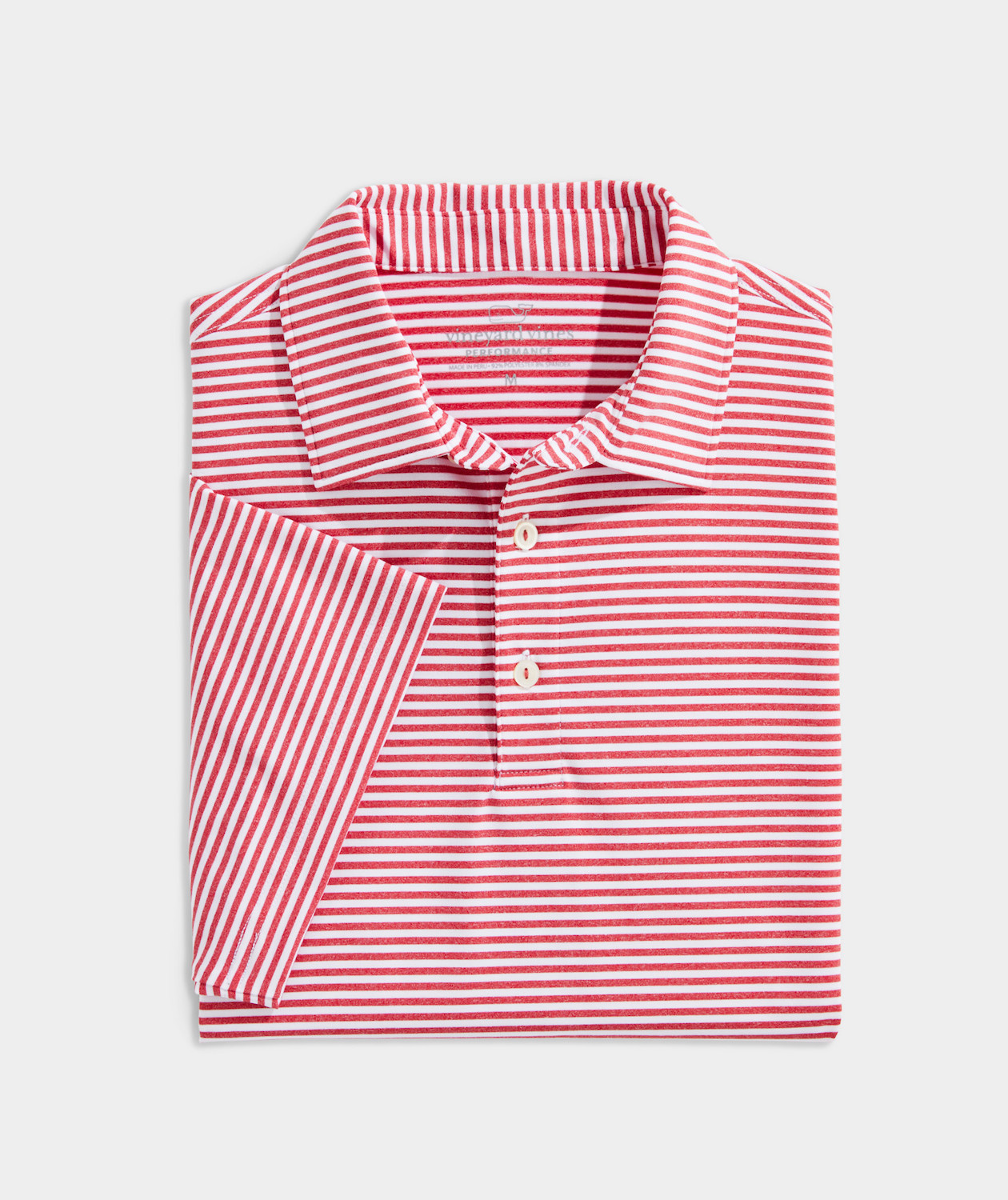Picture of Vineyard Vines Men's Custom Heathered Winstead Stripe Sankaty Polo