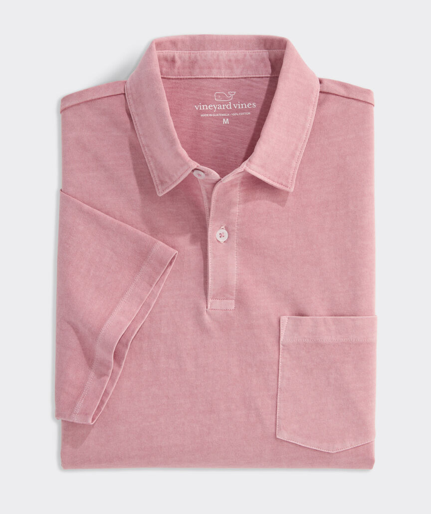 Picture of Vineyard Vines Men's Surf Garment Dyed Polo