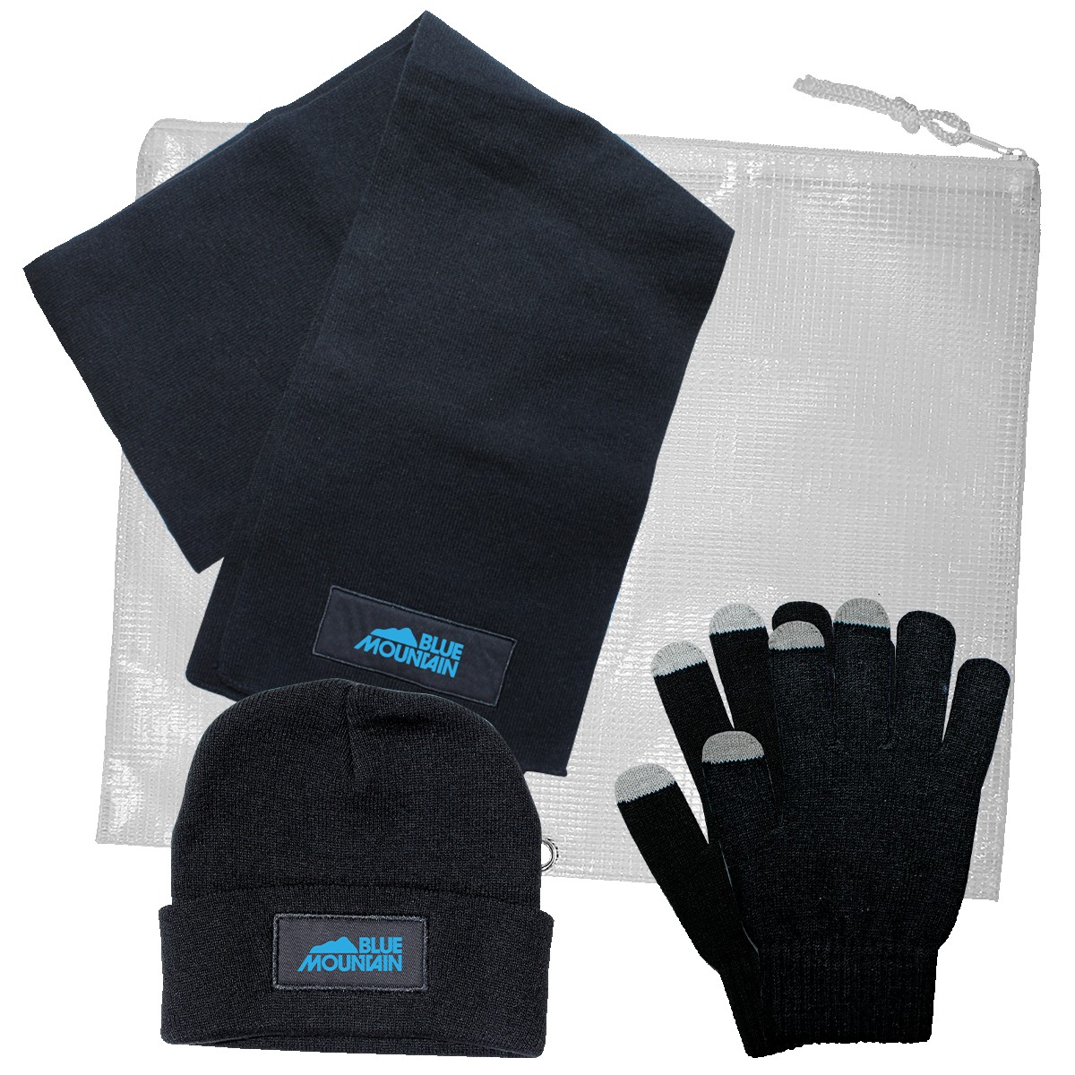 Picture of 3 Piece Knit Set with All Purpose Pouch