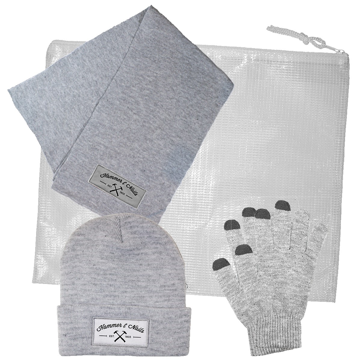 Picture of 3 Piece Knit Set with All Purpose Pouch
