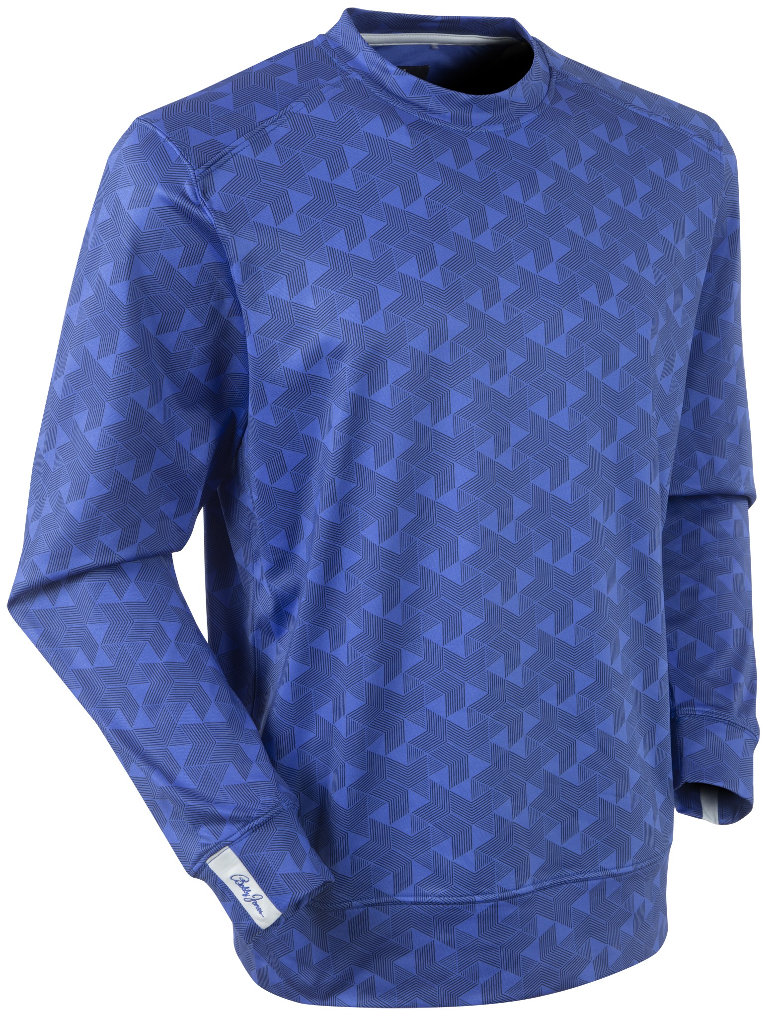 Picture of Bobby Jones Men's Performance Scorecard L/S Crewneck Shirt