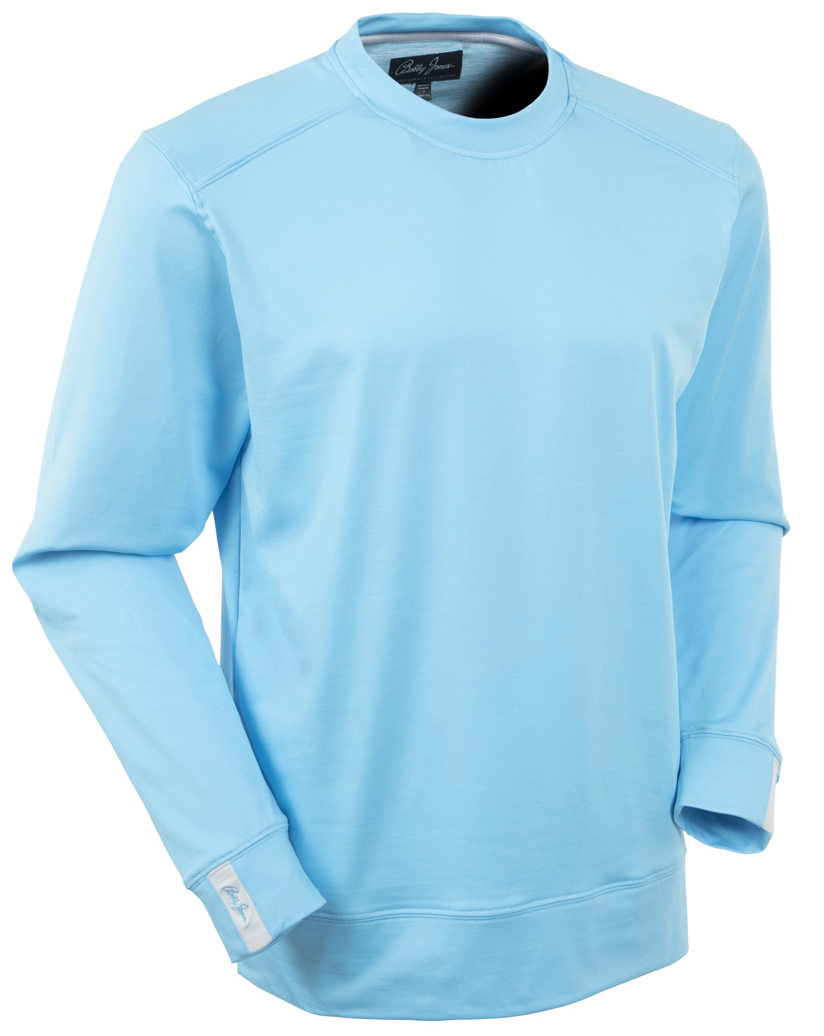 Picture of Bobby Jones Men's Performance Scorecard L/S Crewneck Shirt