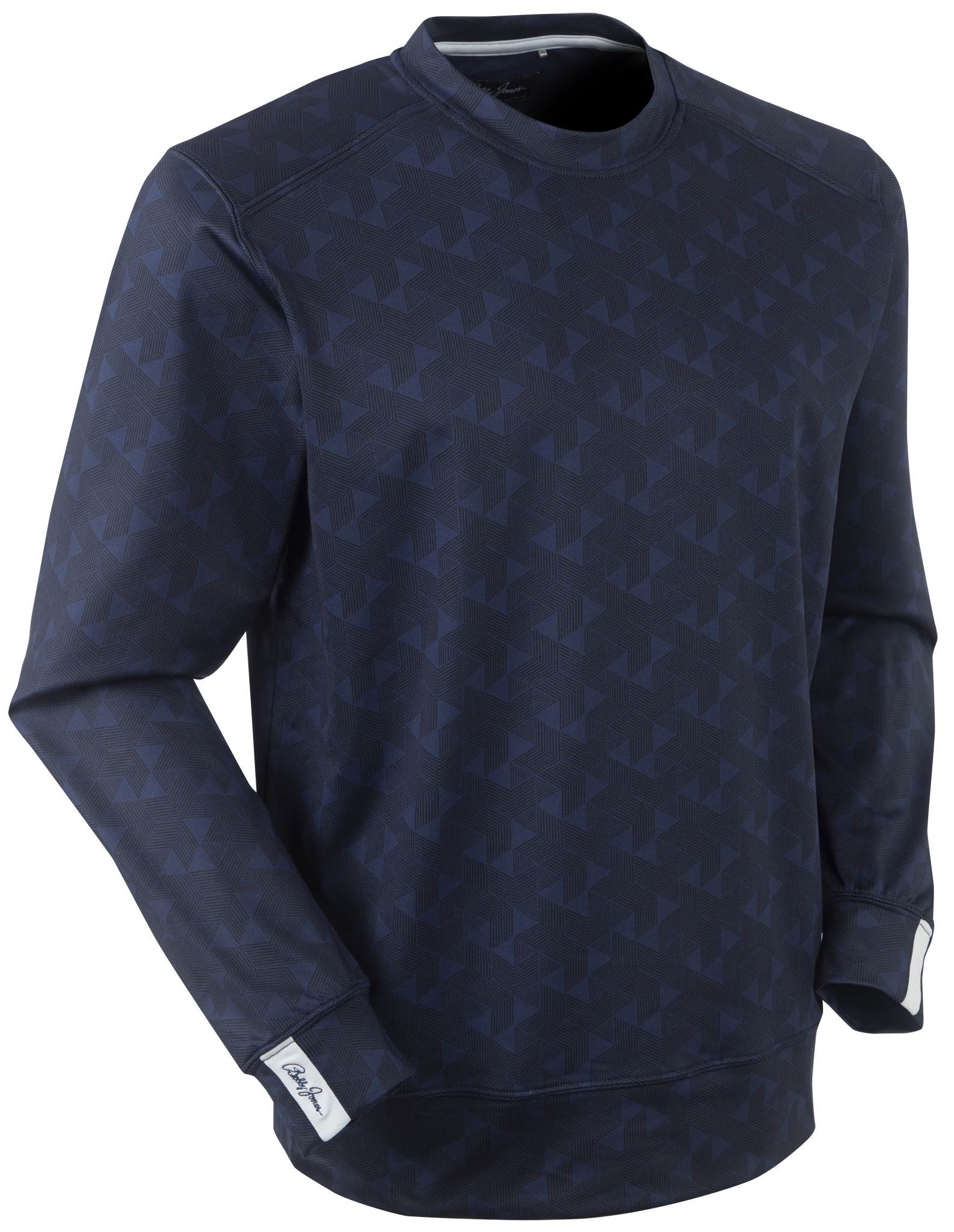 Picture of Bobby Jones Men's Performance Scorecard L/S Crewneck Shirt
