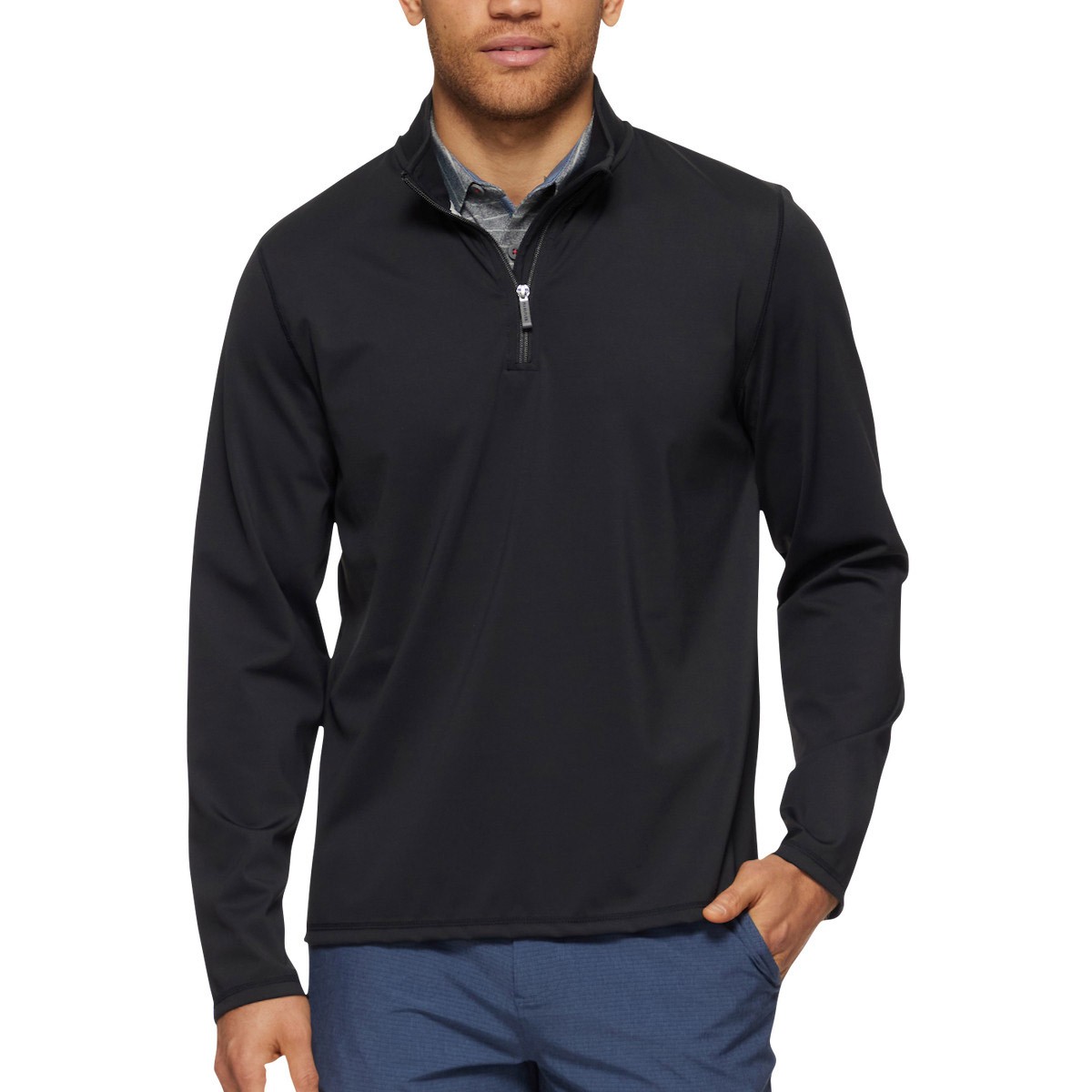 Picture of Flag & Anthem Men's Journey Performance 1/4 Zip Mock Neck