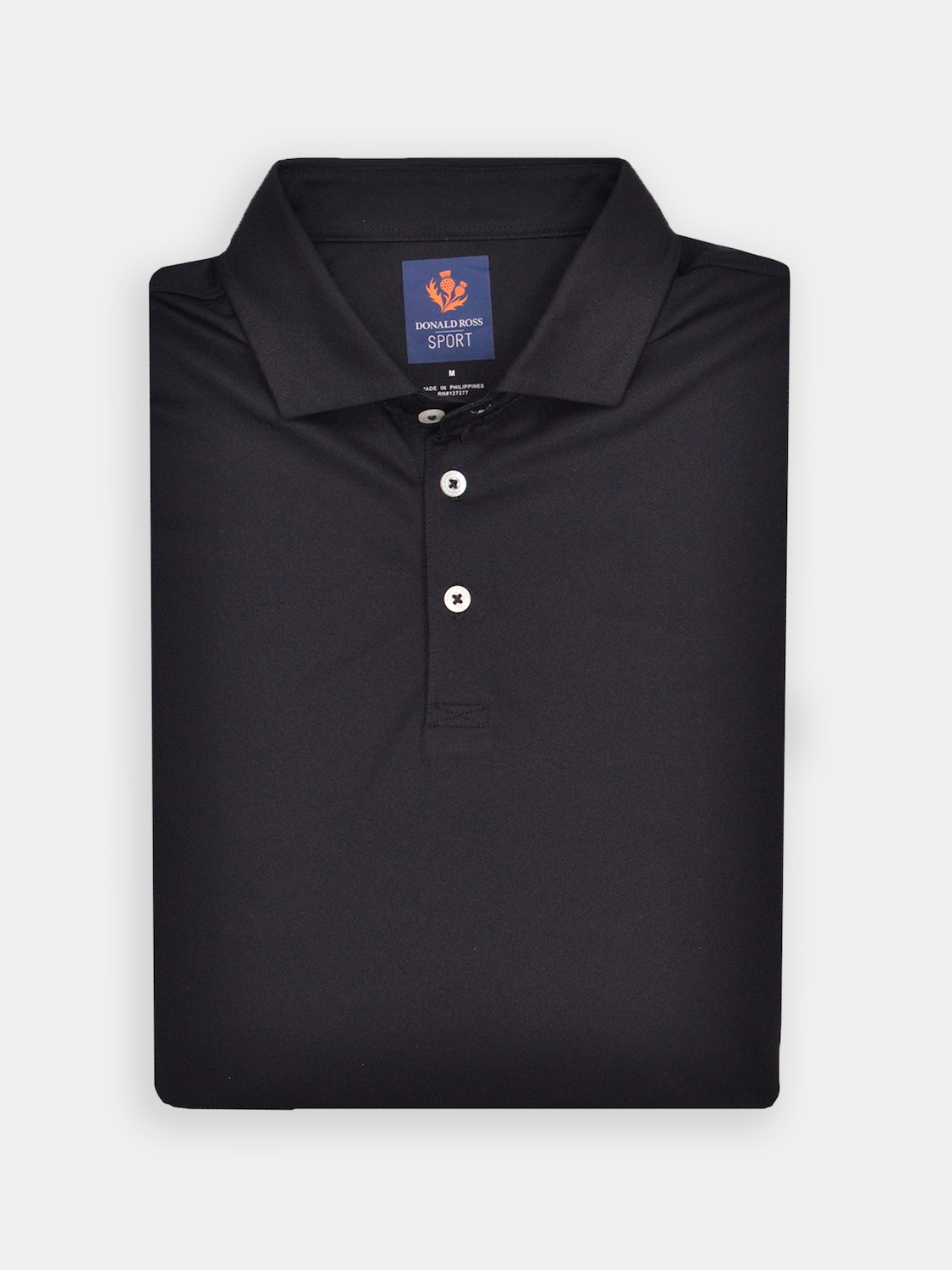 Picture of Donald Ross Don Solid Baby Pique Polo