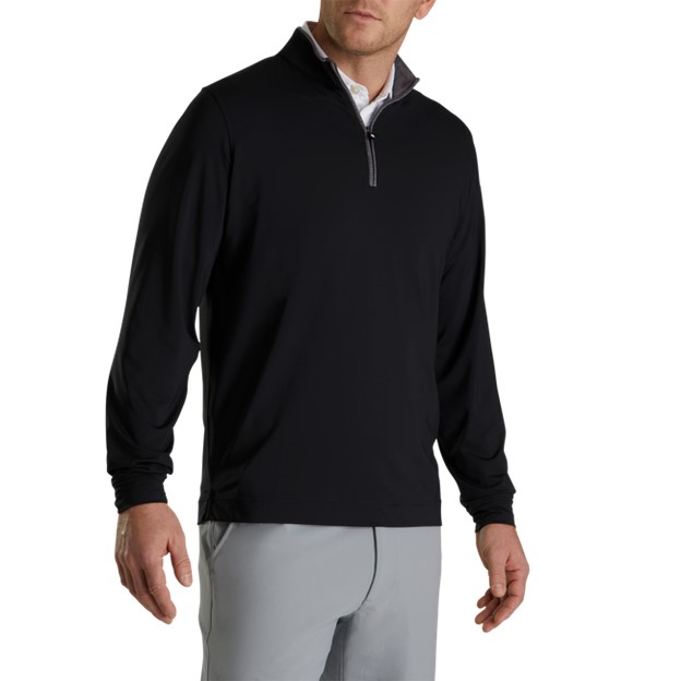 Picture of FootJoy Men's Lightweight Solid Mid-Layer with Trim