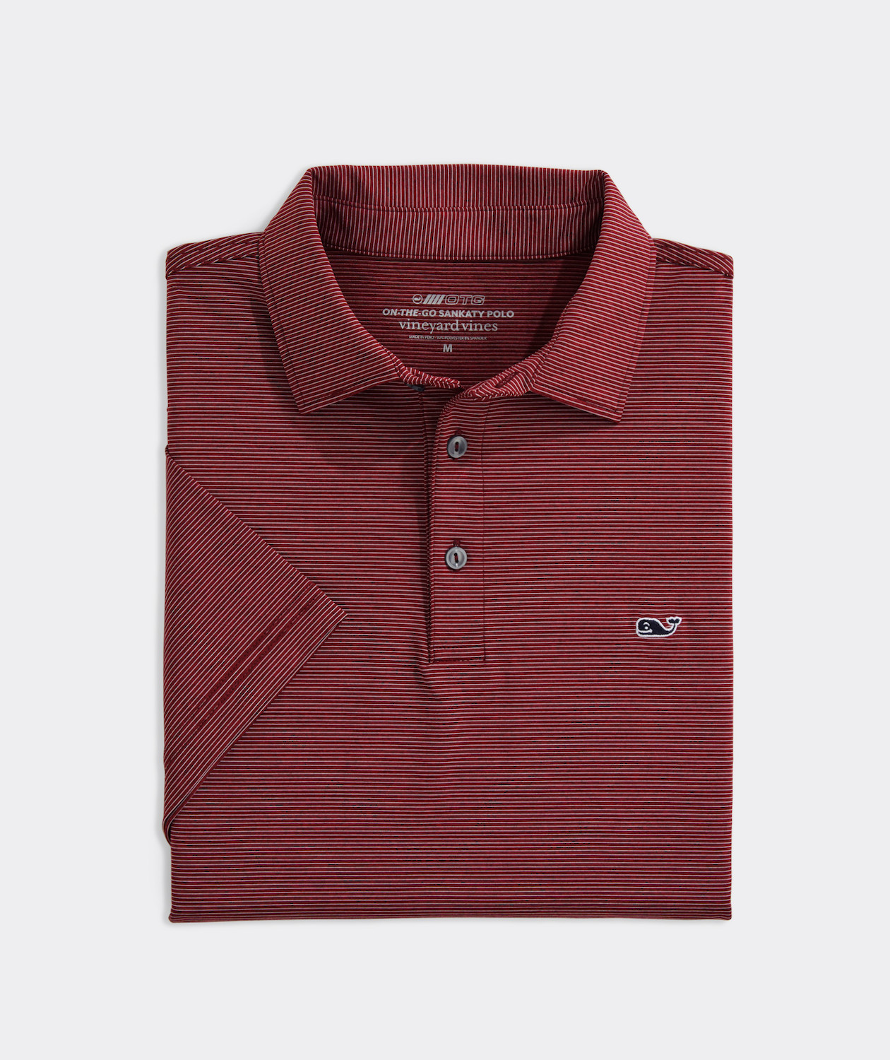 Picture of Vineyard Vines Men's St. Jean Stripe Sankaty Performance Polo
