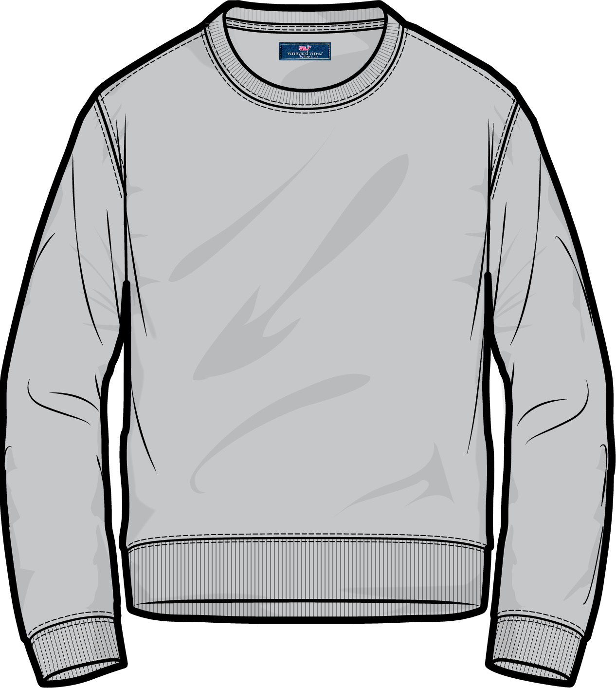 Picture of Vineyard Vines Men's Blank Crewneck