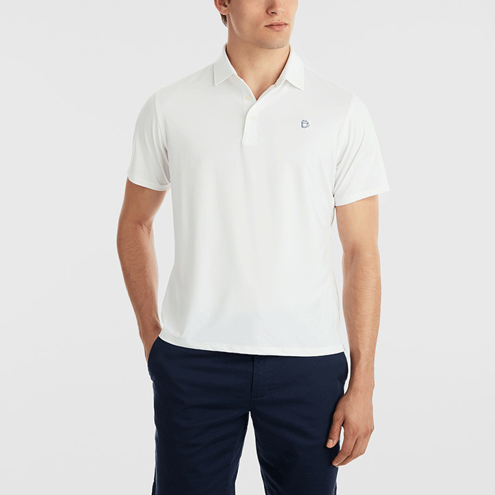 Picture of B. Draddy Men's Sport Ryan Solid Jersey Polo