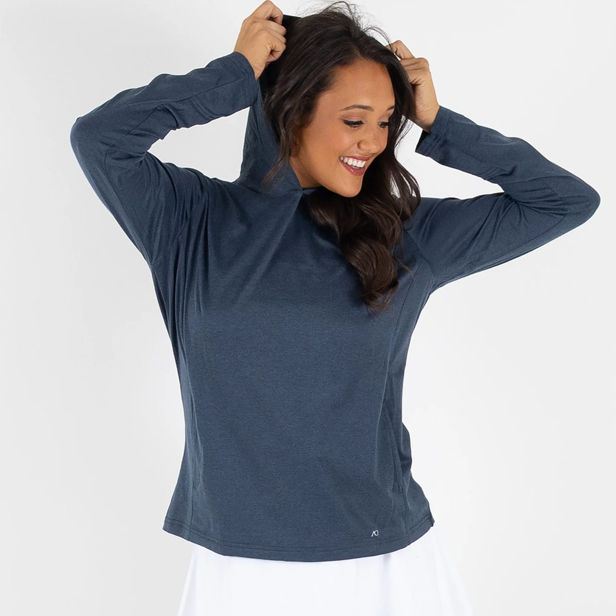 Picture of AndersonOrd Women's Blacks Beach Hoodie