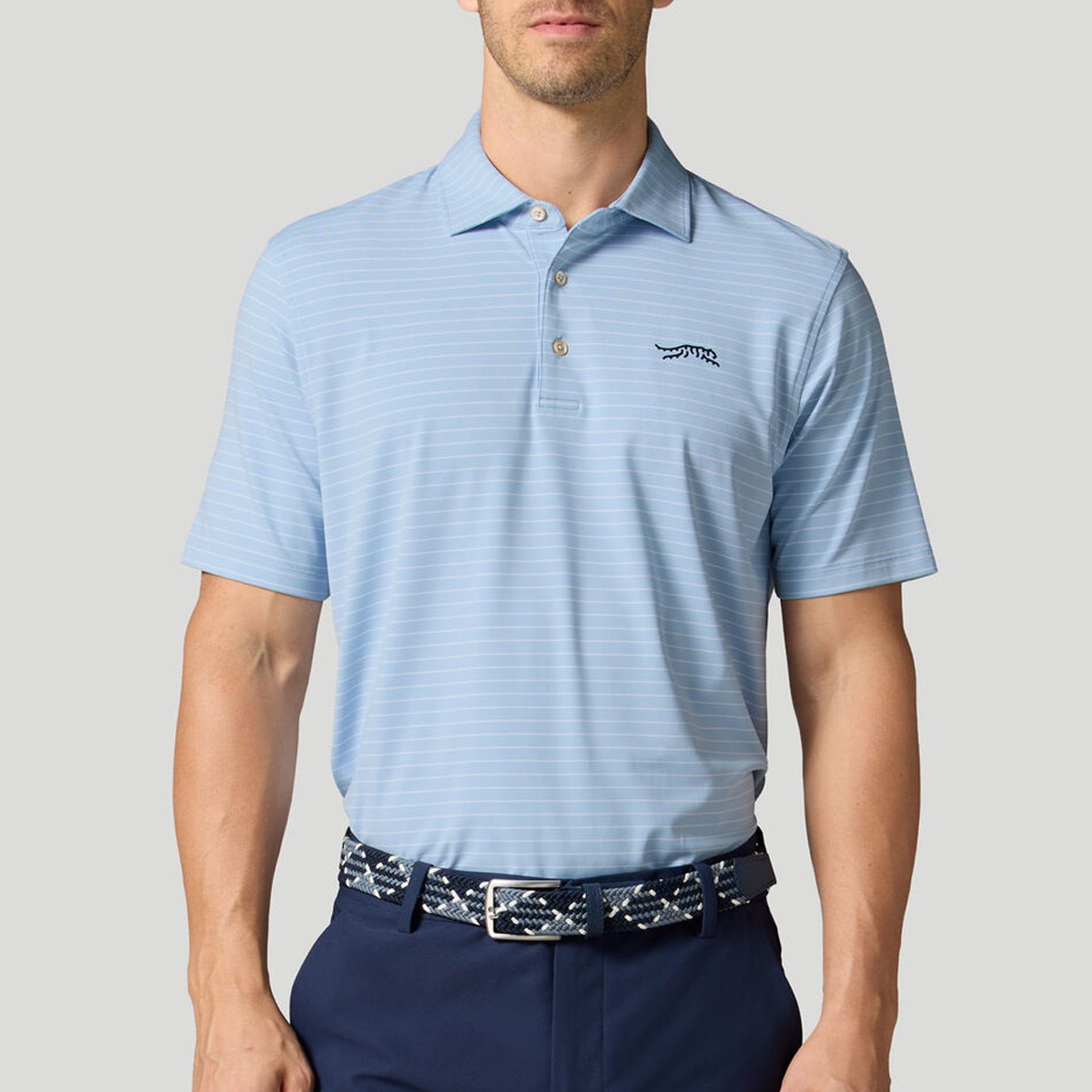 Picture of Sun Day Red Men's Stripe Polo II