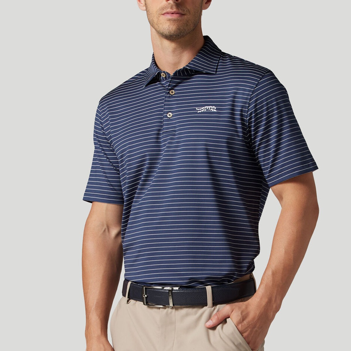 Picture of Sun Day Red Men's Stripe Polo II