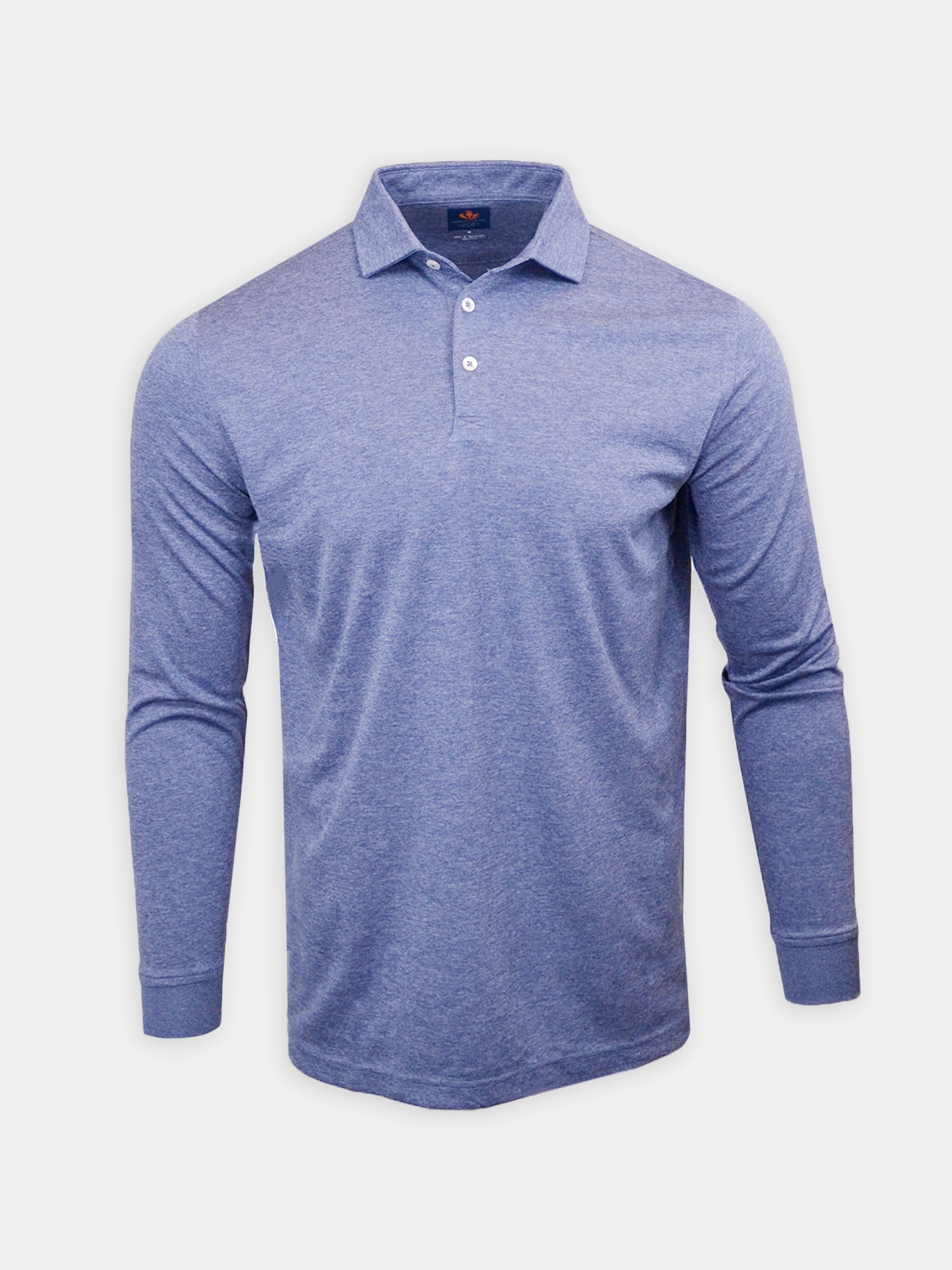 Picture of Donald Ross Brooks Long Sleeve Sport Fit Polo