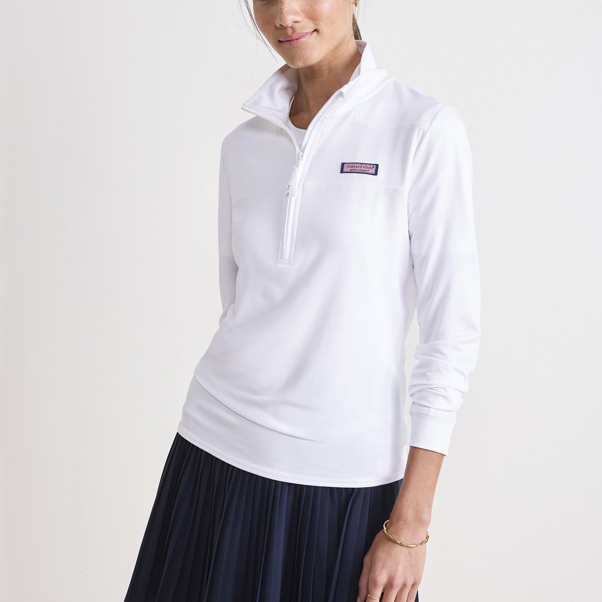 Picture of Vineyard Vines Women's Striped Sankaty Shep Shirt