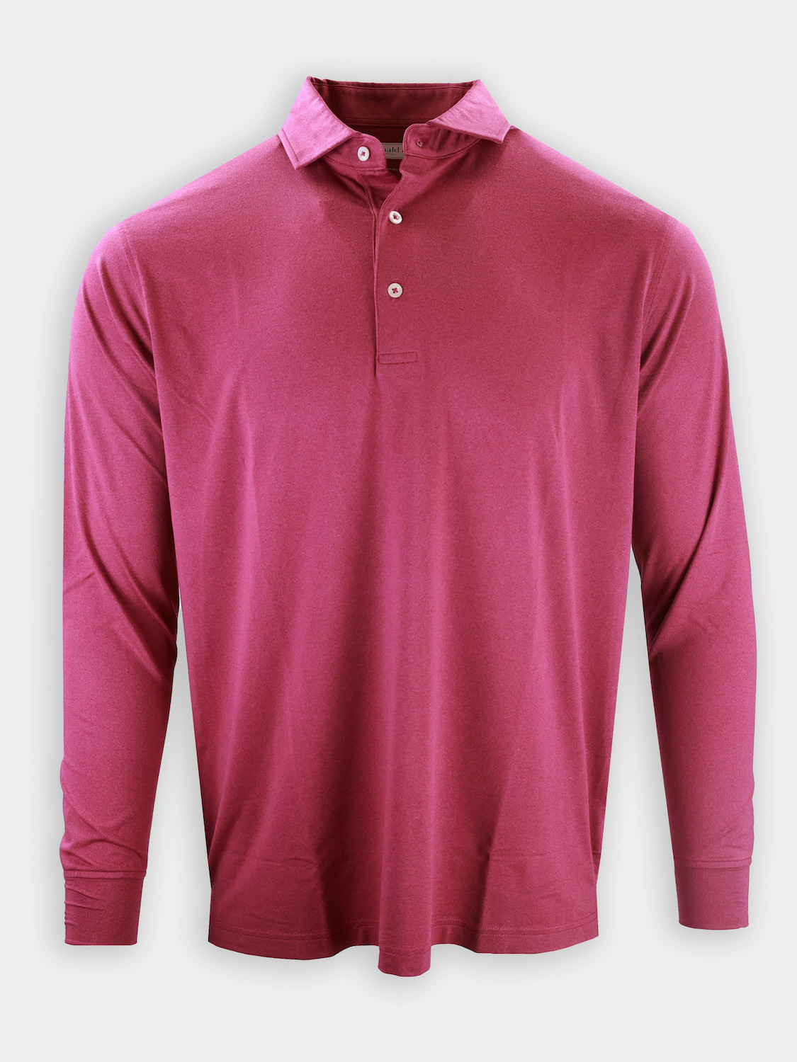 Picture of Donald Ross Bandon Long Sleeve Melange Jersey