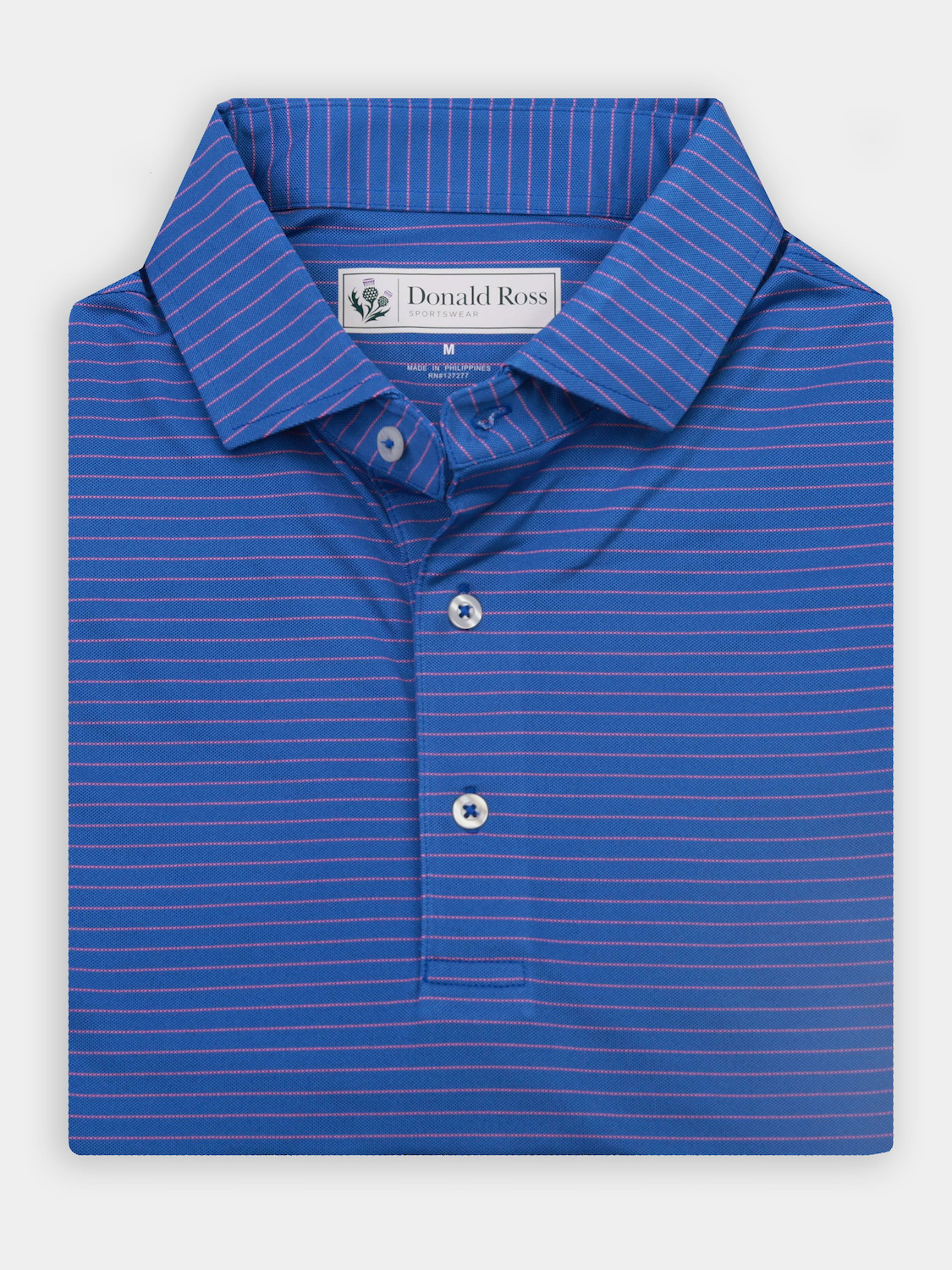 Picture of Donald Ross Mick Baby Pique Pin Stripe