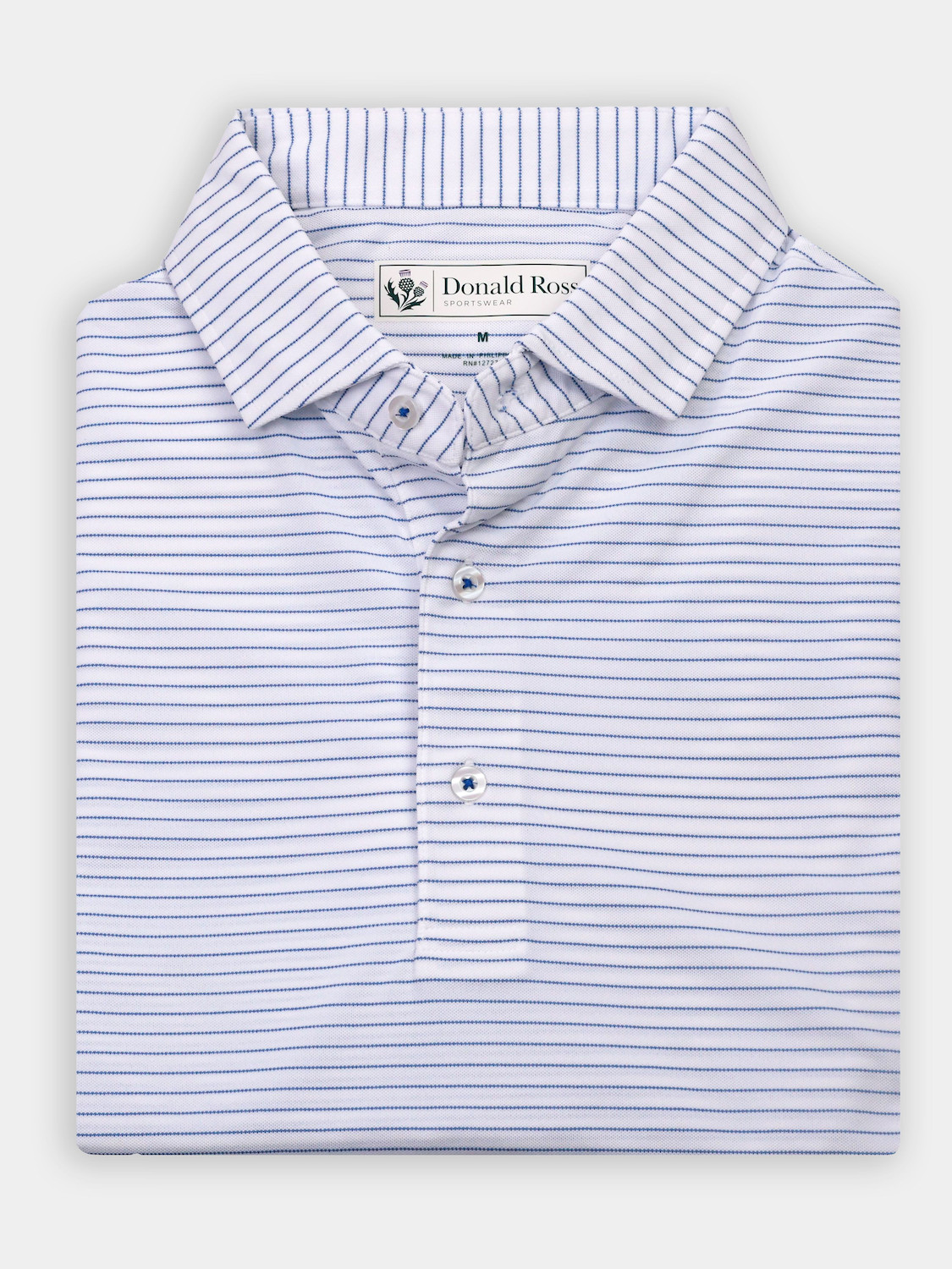 Picture of Donald Ross Mick Baby Pique Pin Stripe