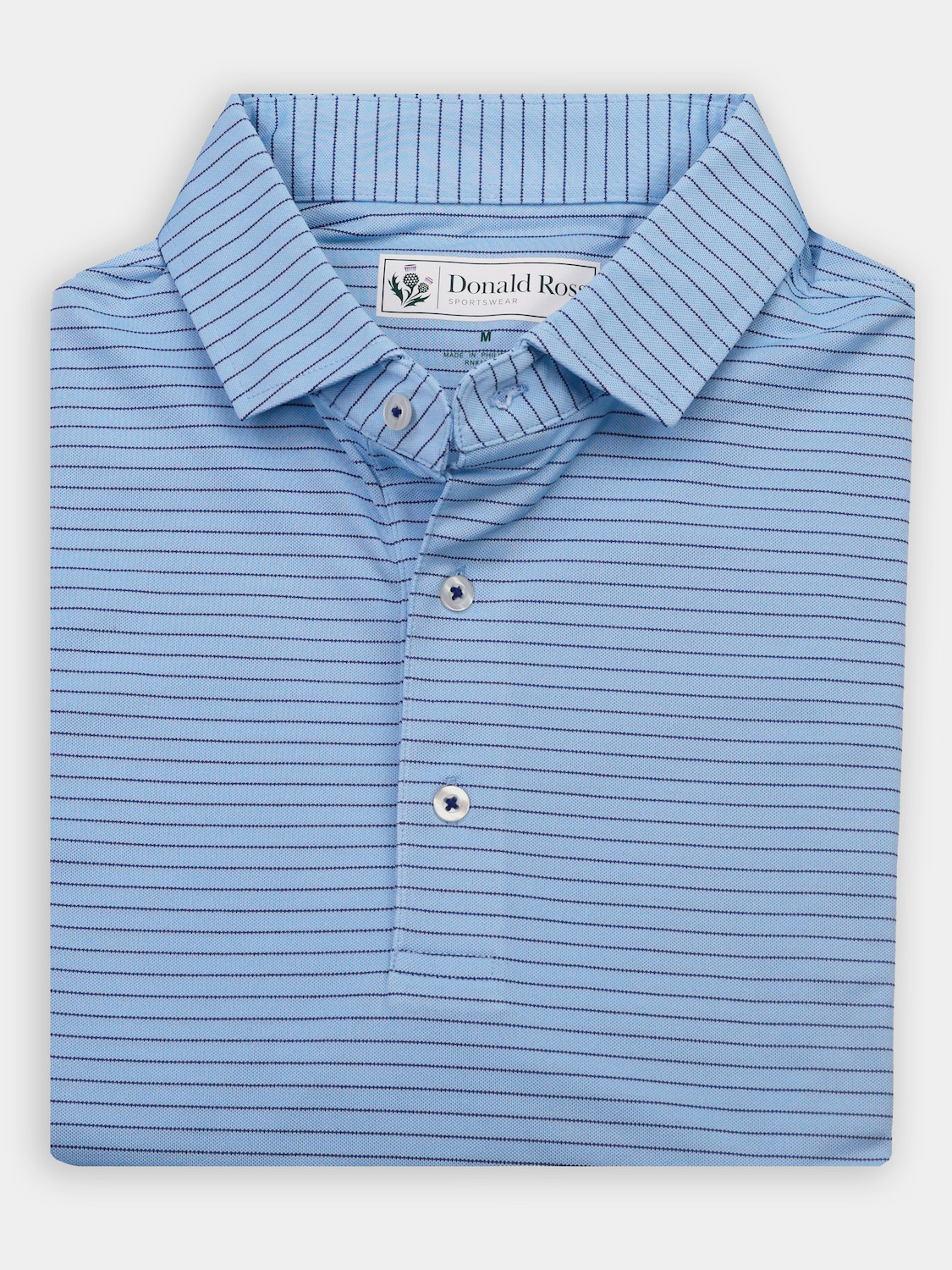 Picture of Donald Ross Mick Baby Pique Pin Stripe