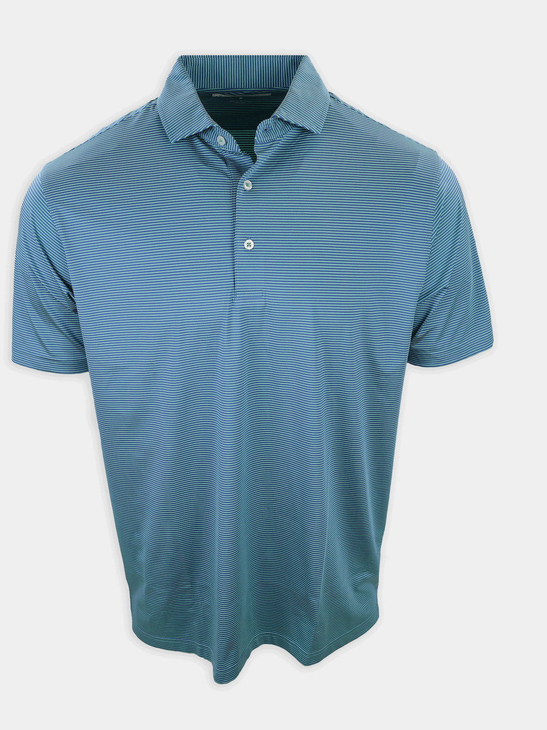 Picture of Donald Ross Tiller Jersey 2 color Pin Stripe Polo