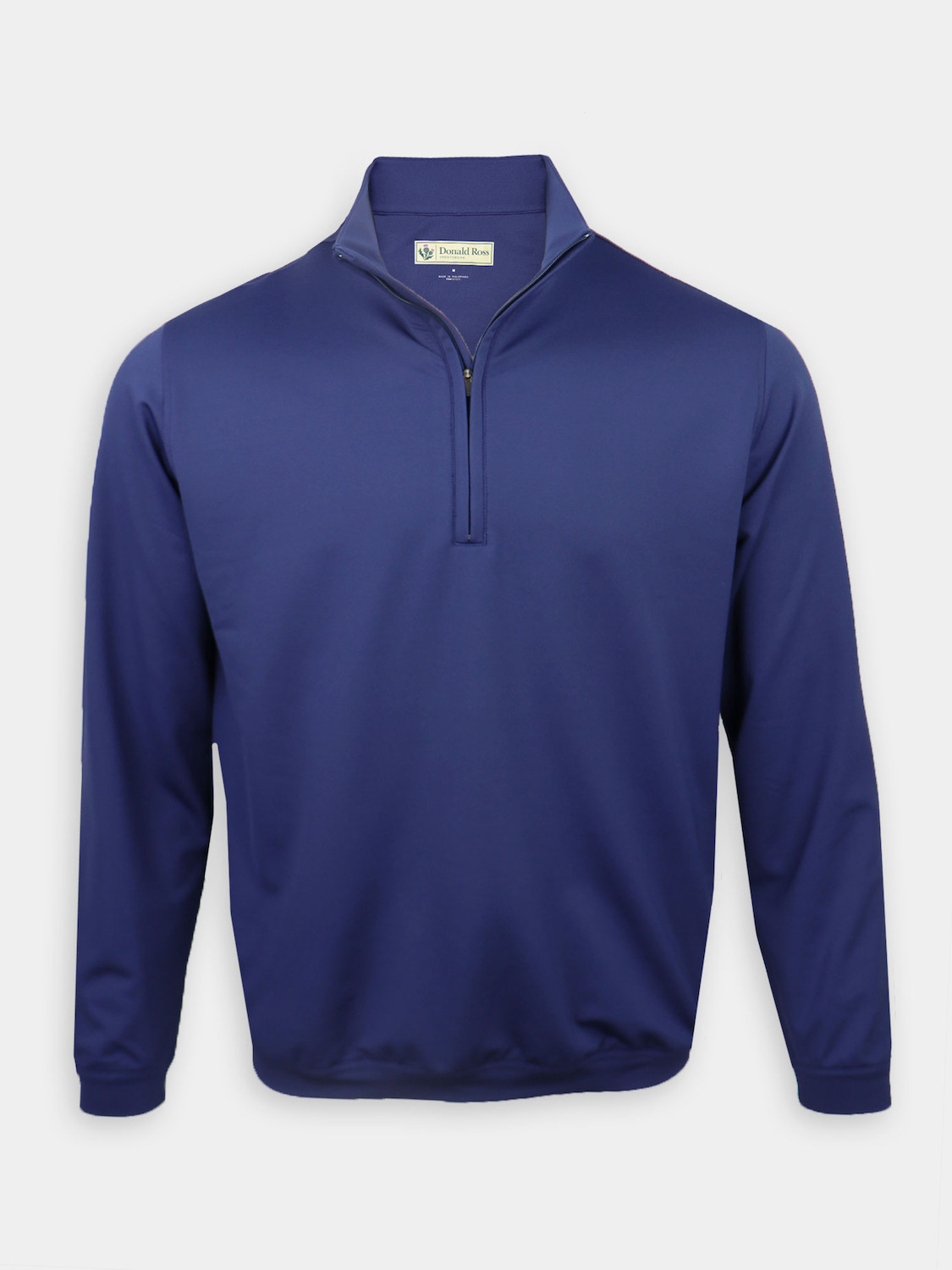 Picture of Donald Ross Parkland Pullover Long Sleeve Solid 1/2 Zip