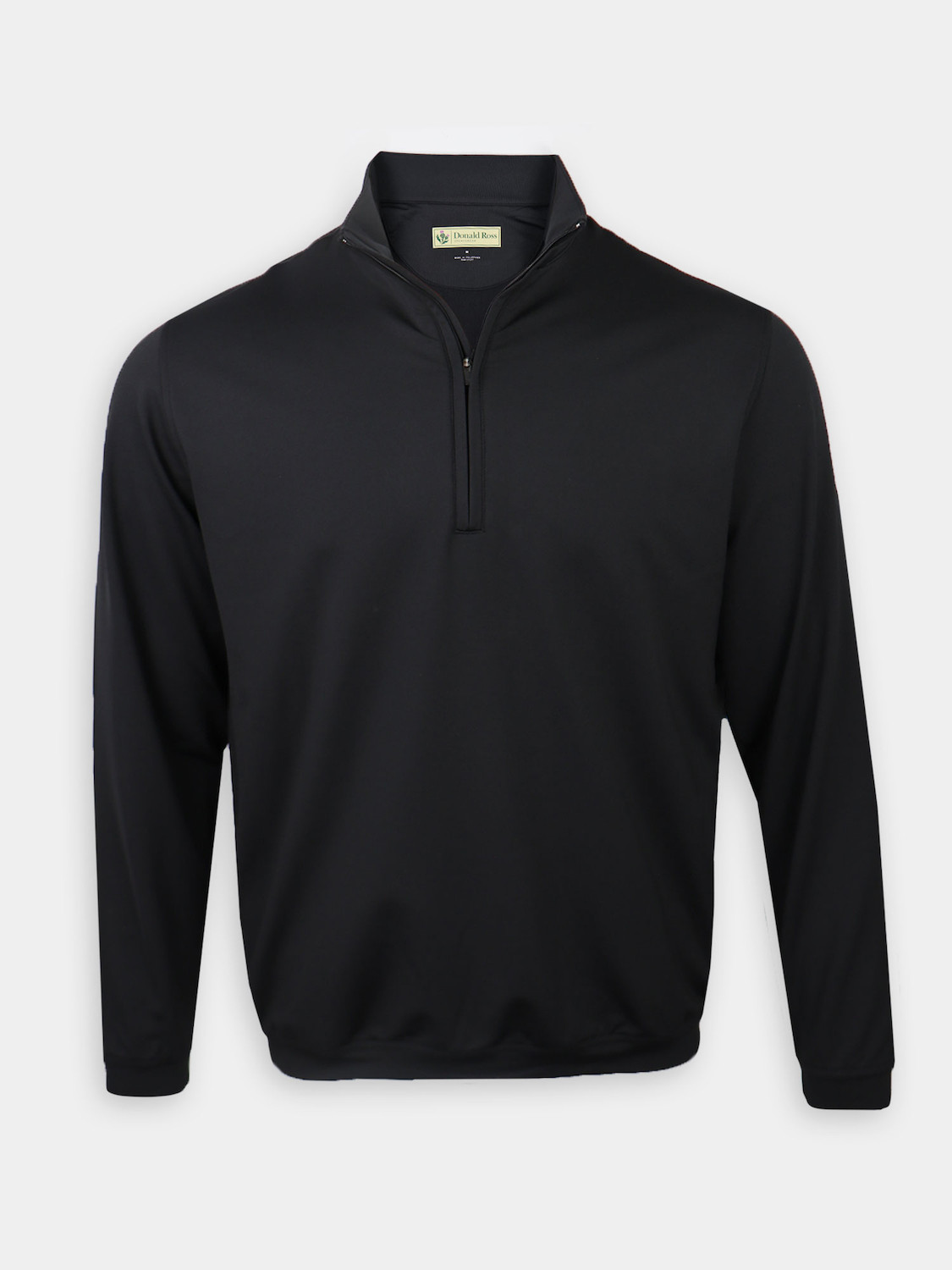 Picture of Donald Ross Parkland Pullover Long Sleeve Solid 1/2 Zip