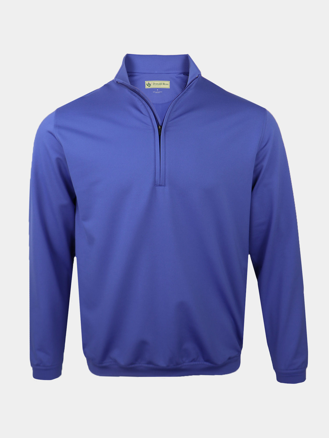 Picture of Donald Ross Parkland Pullover Long Sleeve Solid 1/2 Zip