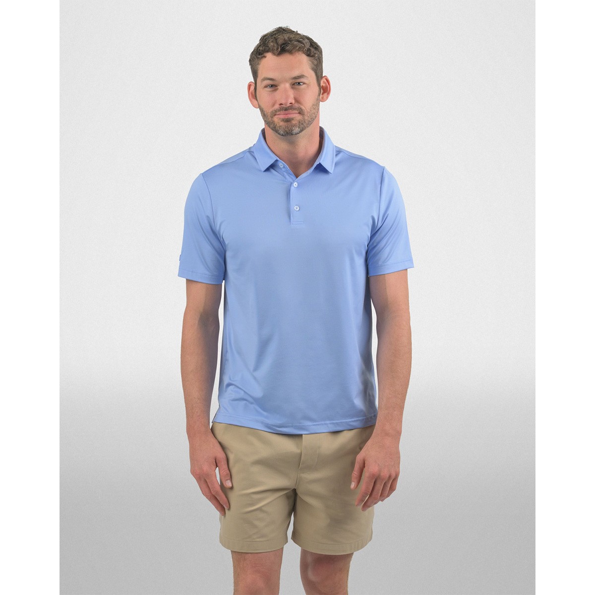 Picture of Good Good Men's Blueberry Polo