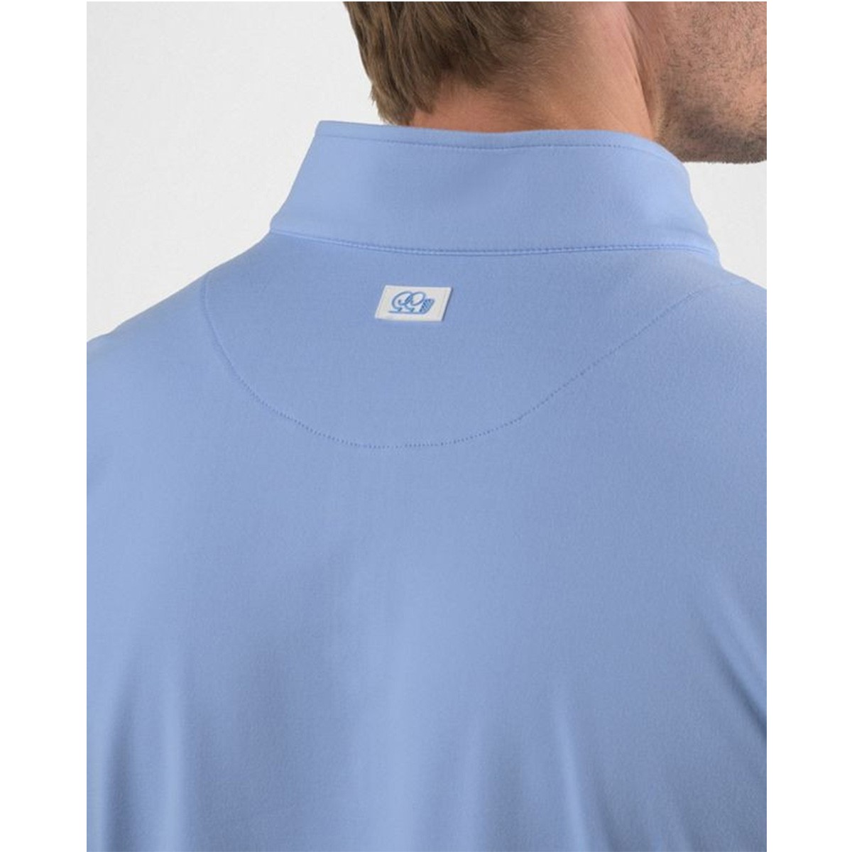 Picture of Good Good Men's Birdie Blue Quarter-Zip