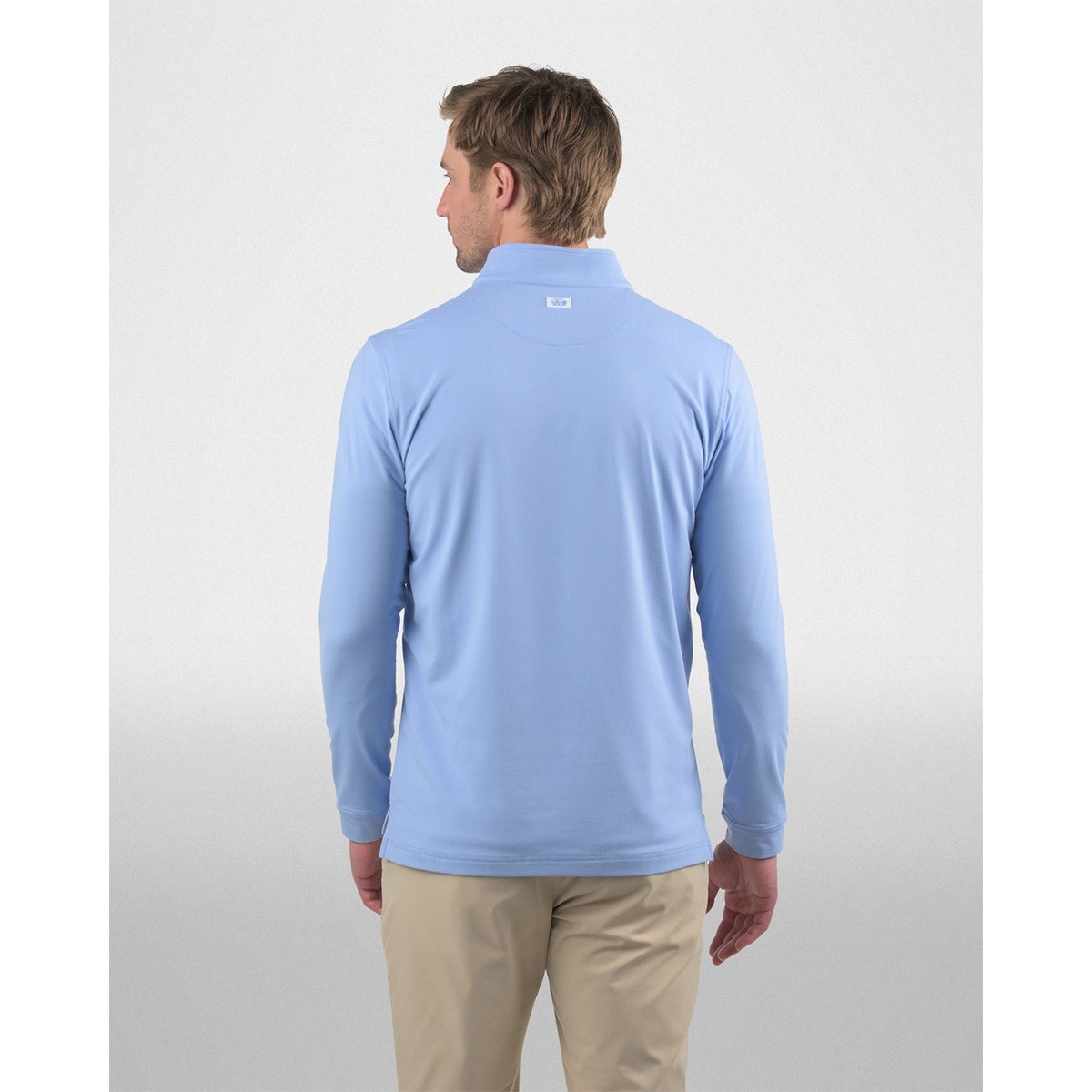 Picture of Good Good Men's Birdie Blue Quarter-Zip