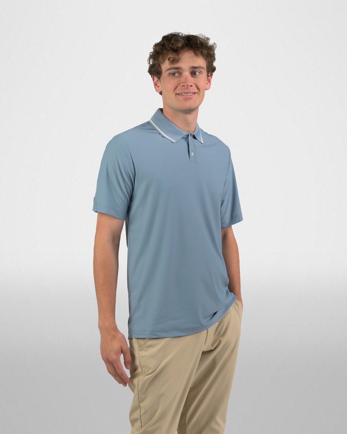 Picture of Good Good Men's Lakeside Textured Polo