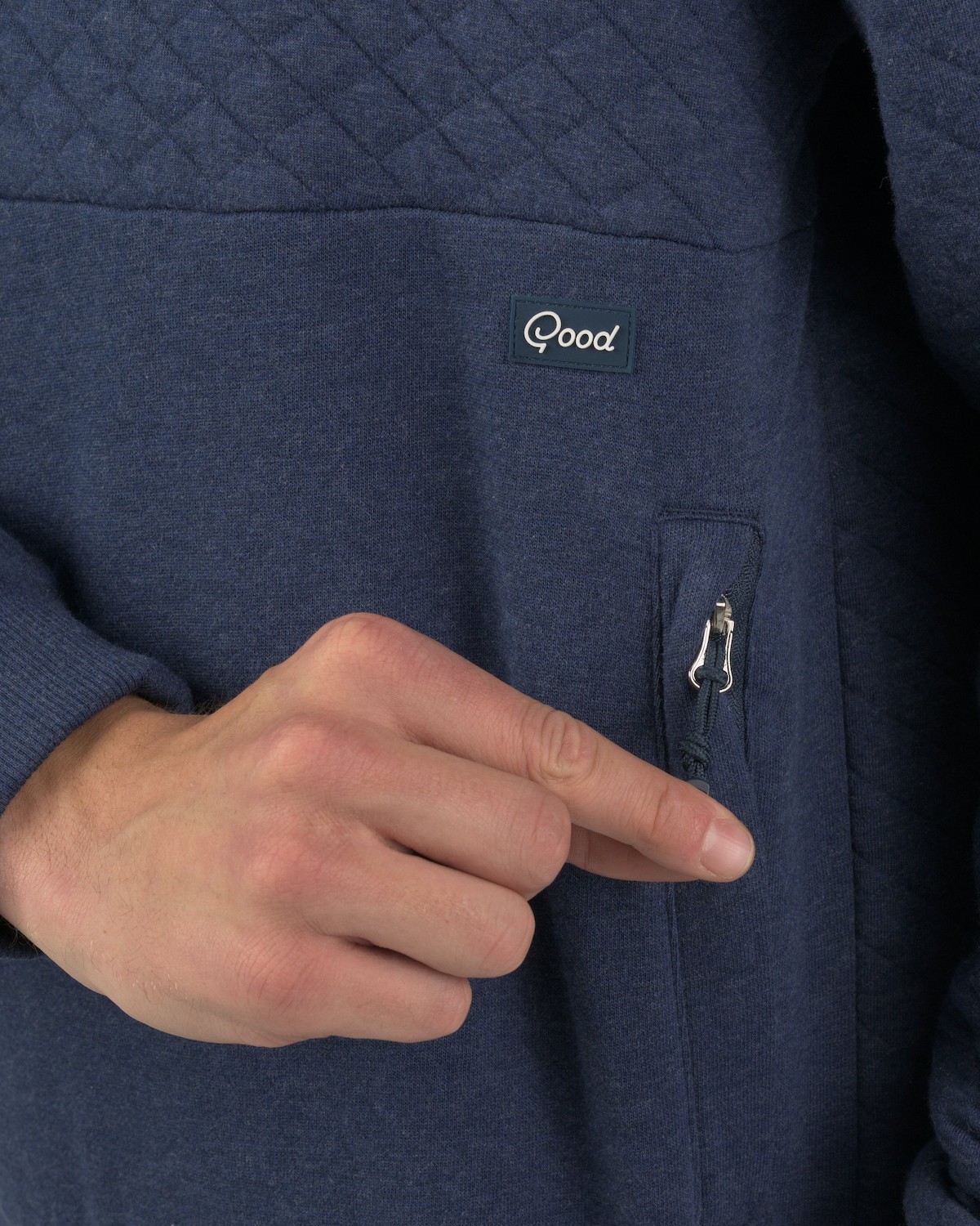 Picture of Good Good Men's Ideal Quilted Hoodie
