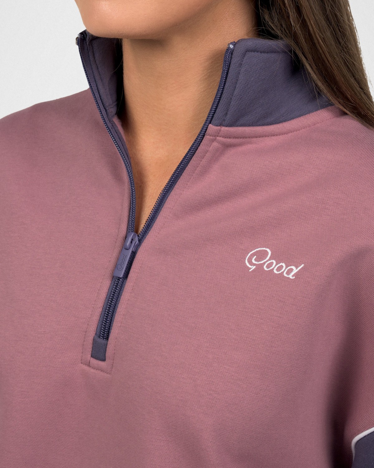 Picture of Good Good Women's Through The Grapevine Fleece Q-Zip