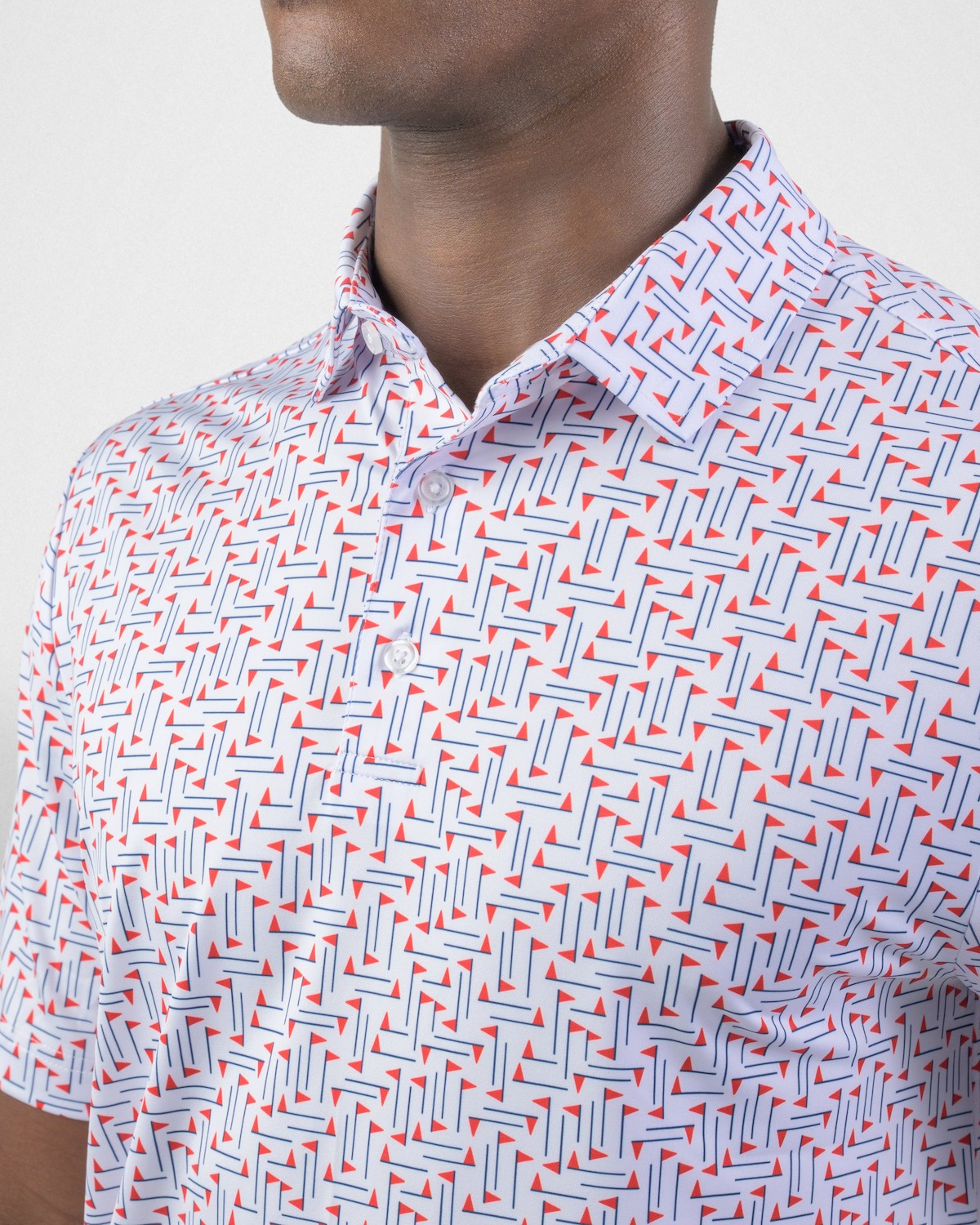 Picture of Good Good Men's Red Flag Polo