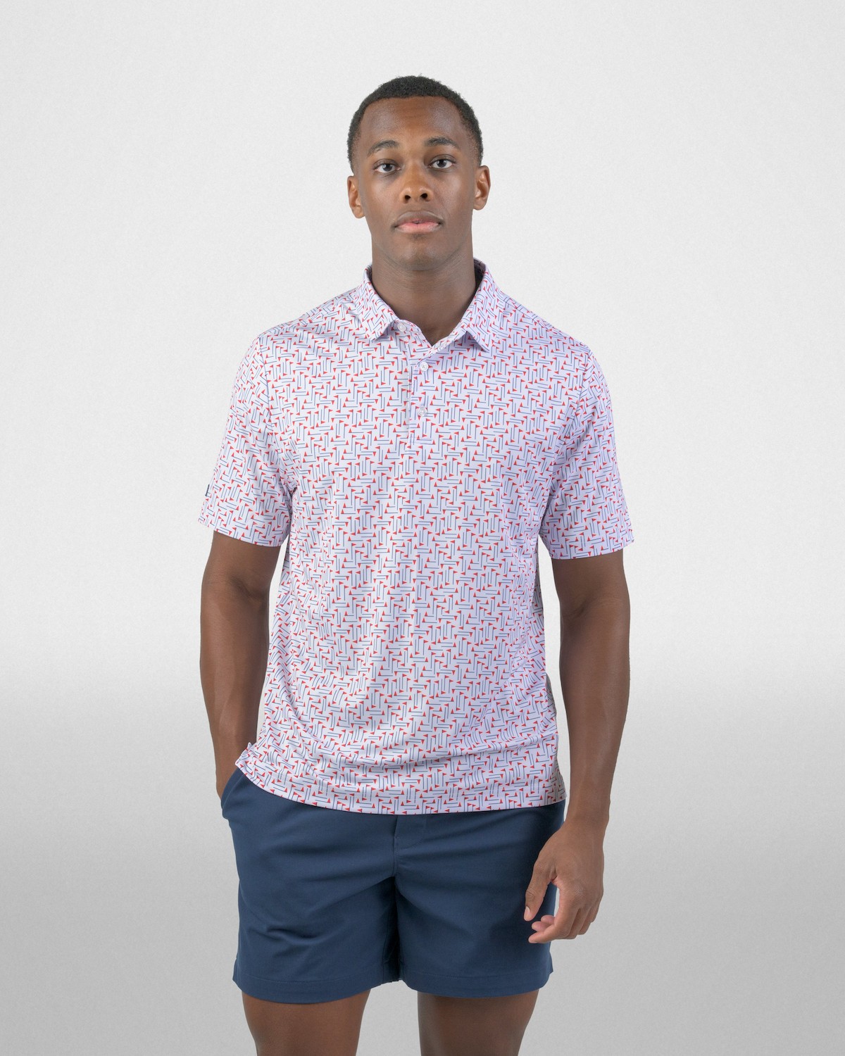 Picture of Good Good Men's Red Flag Polo