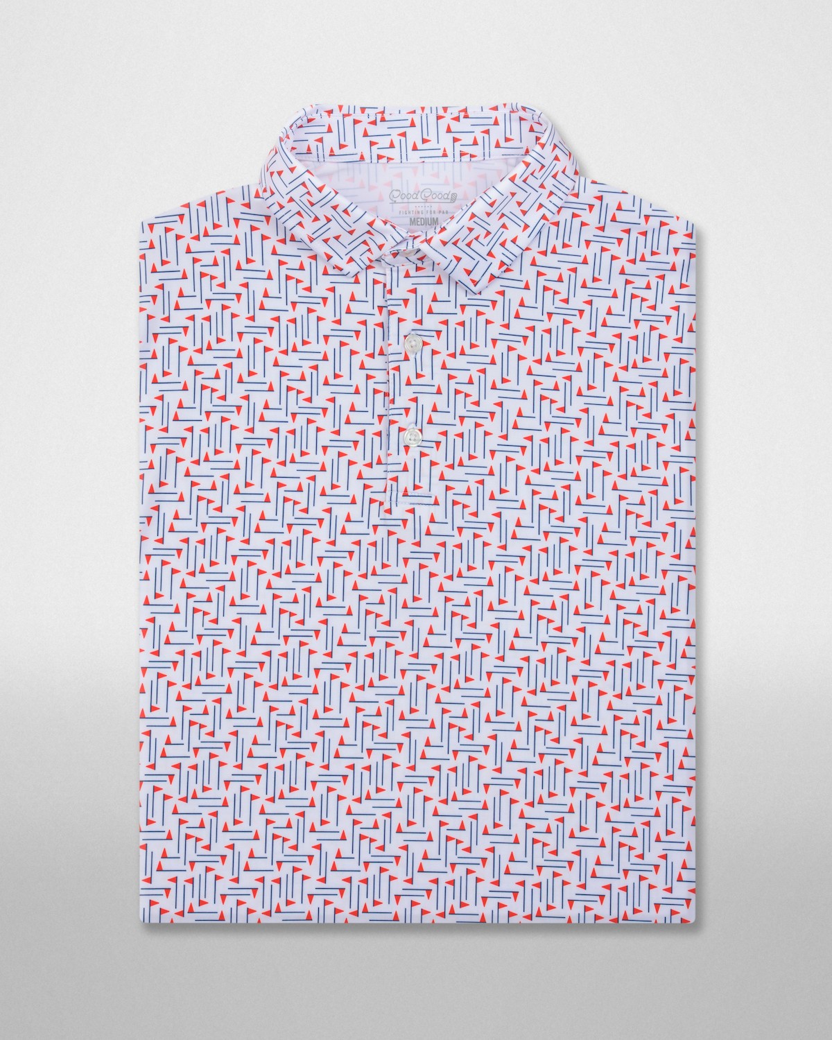 Picture of Good Good Men's Red Flag Polo